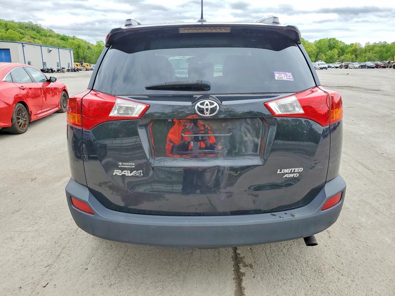 2014 Toyota Rav4 Limited Black vin: 2T3DFREV2EW181663