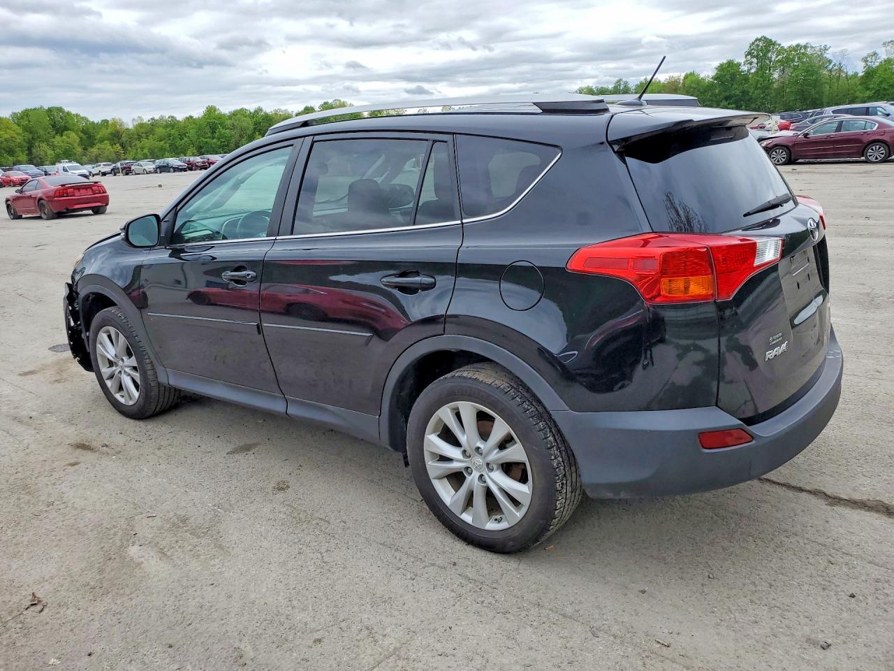 2014 Toyota Rav4 Limited Black vin: 2T3DFREV2EW181663
