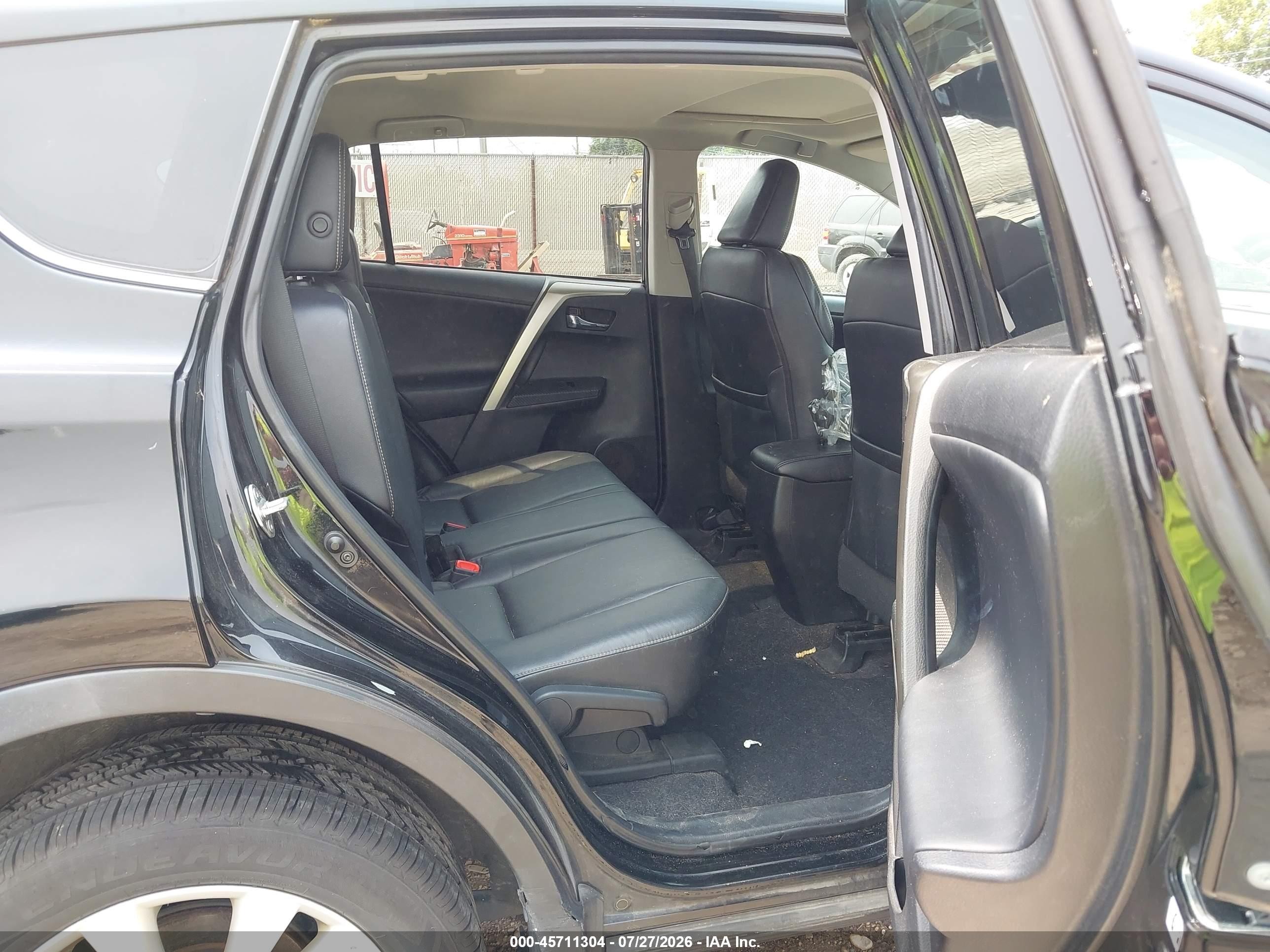 2014 Toyota Rav4 Limited Black vin: 2T3DFREV2EW211888