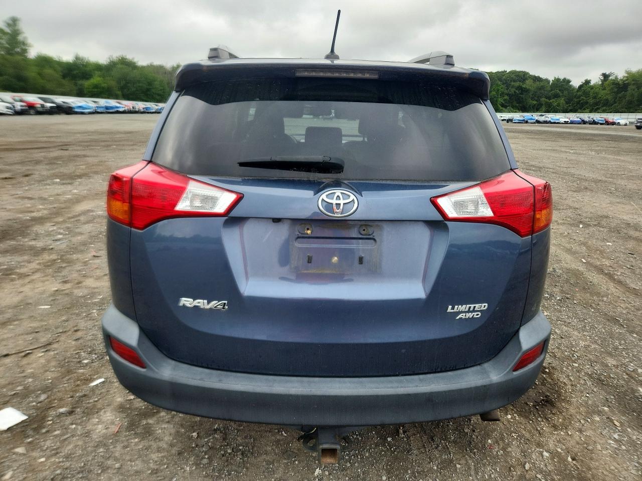 2014 Toyota Rav4 Limited Blue vin: 2T3DFREV2EW213981