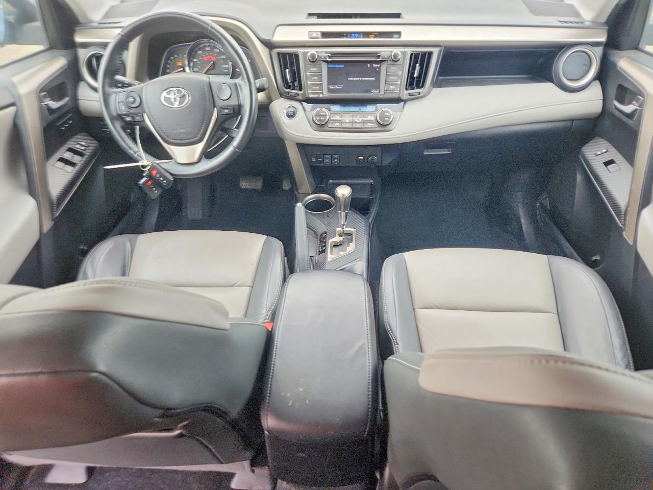 2014 Toyota Rav4 Limited Blue vin: 2T3DFREV2EW213981
