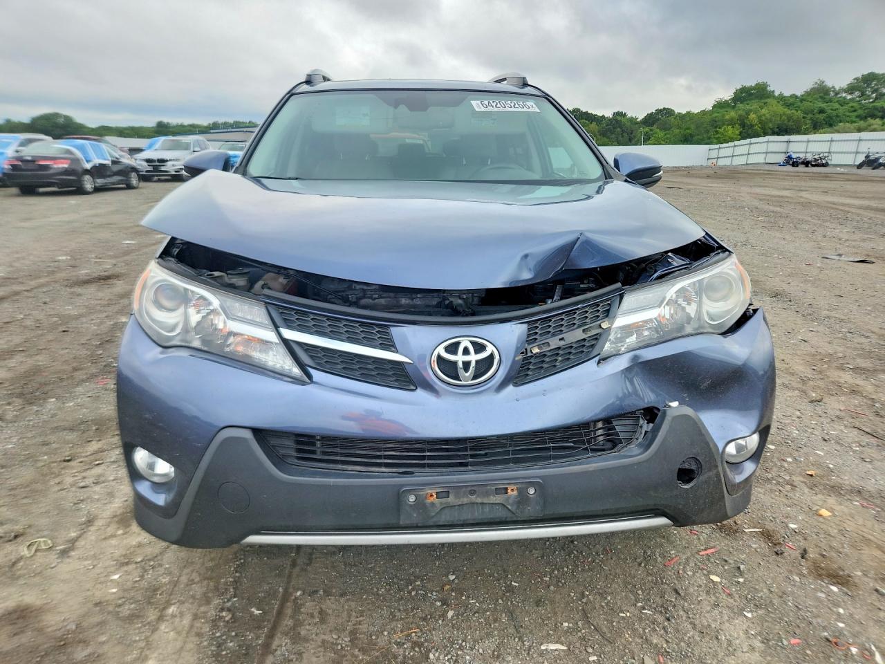 2014 Toyota Rav4 Limited Blue vin: 2T3DFREV2EW213981