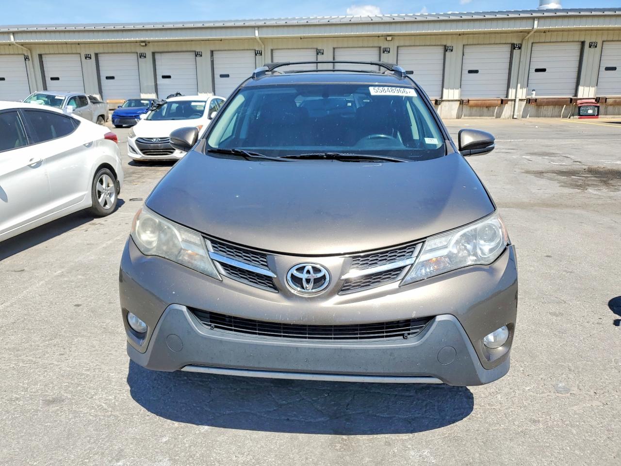 2014 Toyota Rav4 Limited Brown vin: 2T3DFREV2EW216279