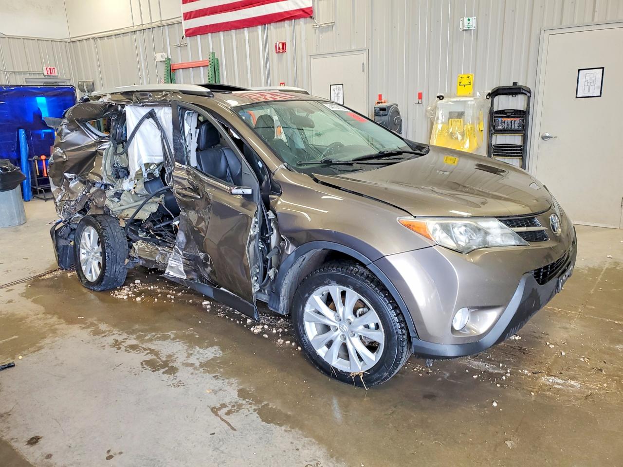 2015 Toyota Rav4 Limited Gray vin: 2T3DFREV2FW232595