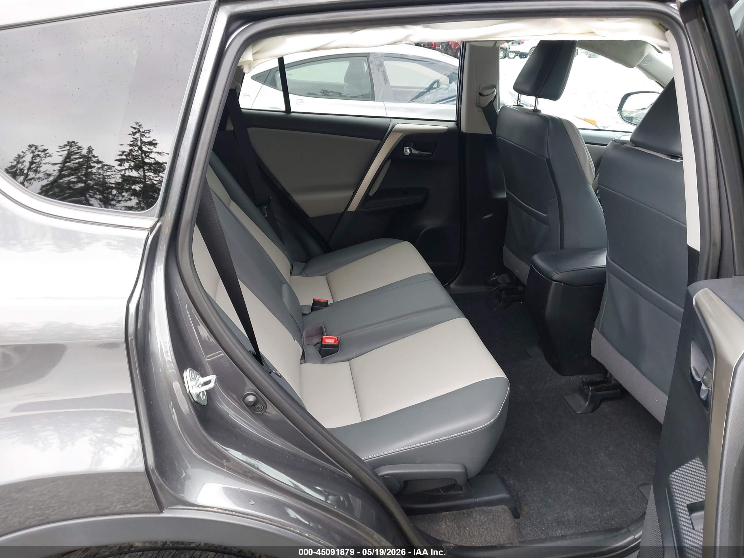 2015 Toyota Rav4 Limited Gray vin: 2T3DFREV2FW240115