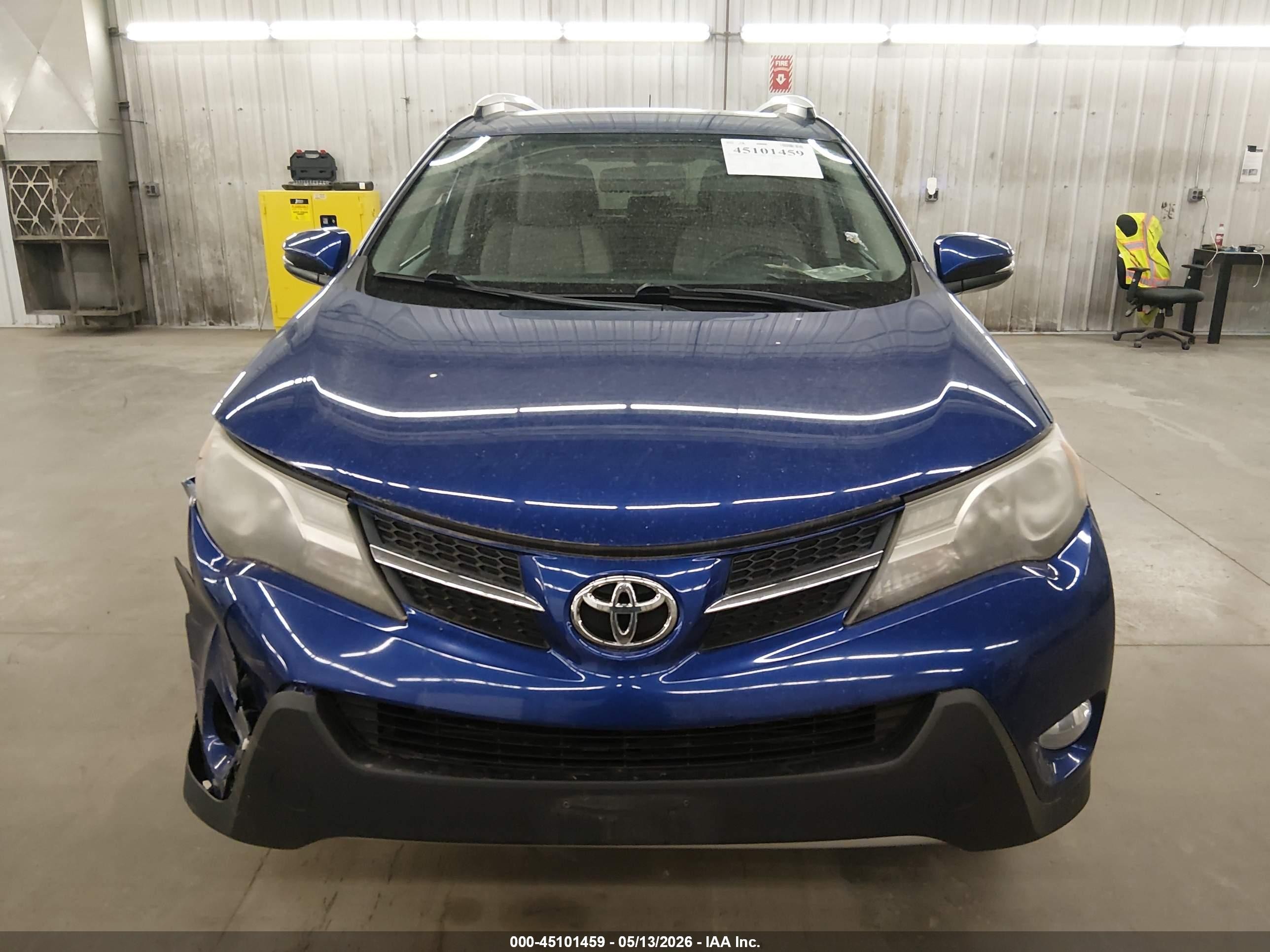 2015 Toyota Rav4 Limited Blue vin: 2T3DFREV2FW273504