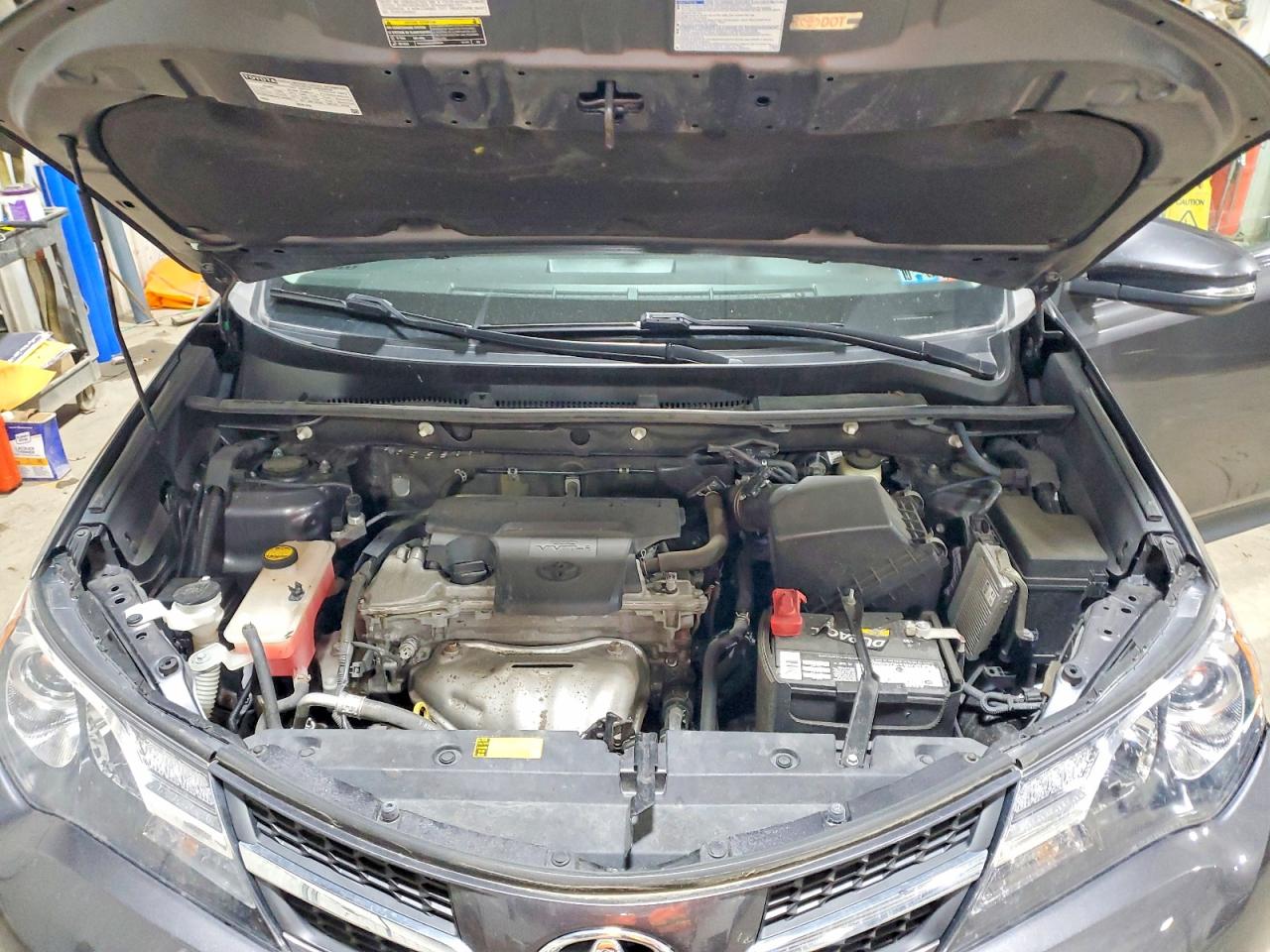 2015 Toyota Rav4 Limited Серый vin: 2T3DFREV2FW305304