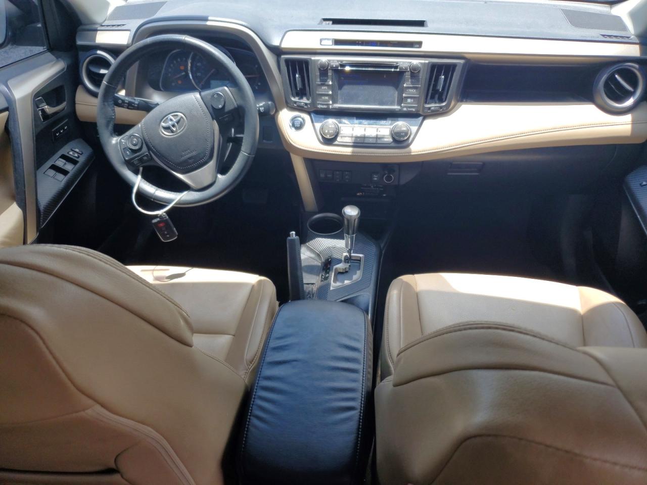 2015 Toyota Rav4 Limited Tan vin: 2T3DFREV2FW314696