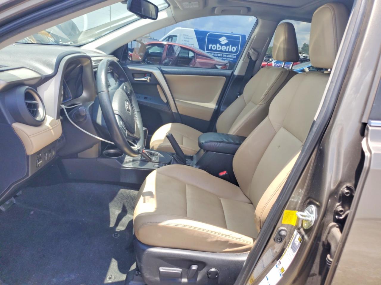 2015 Toyota Rav4 Limited Tan vin: 2T3DFREV2FW314696