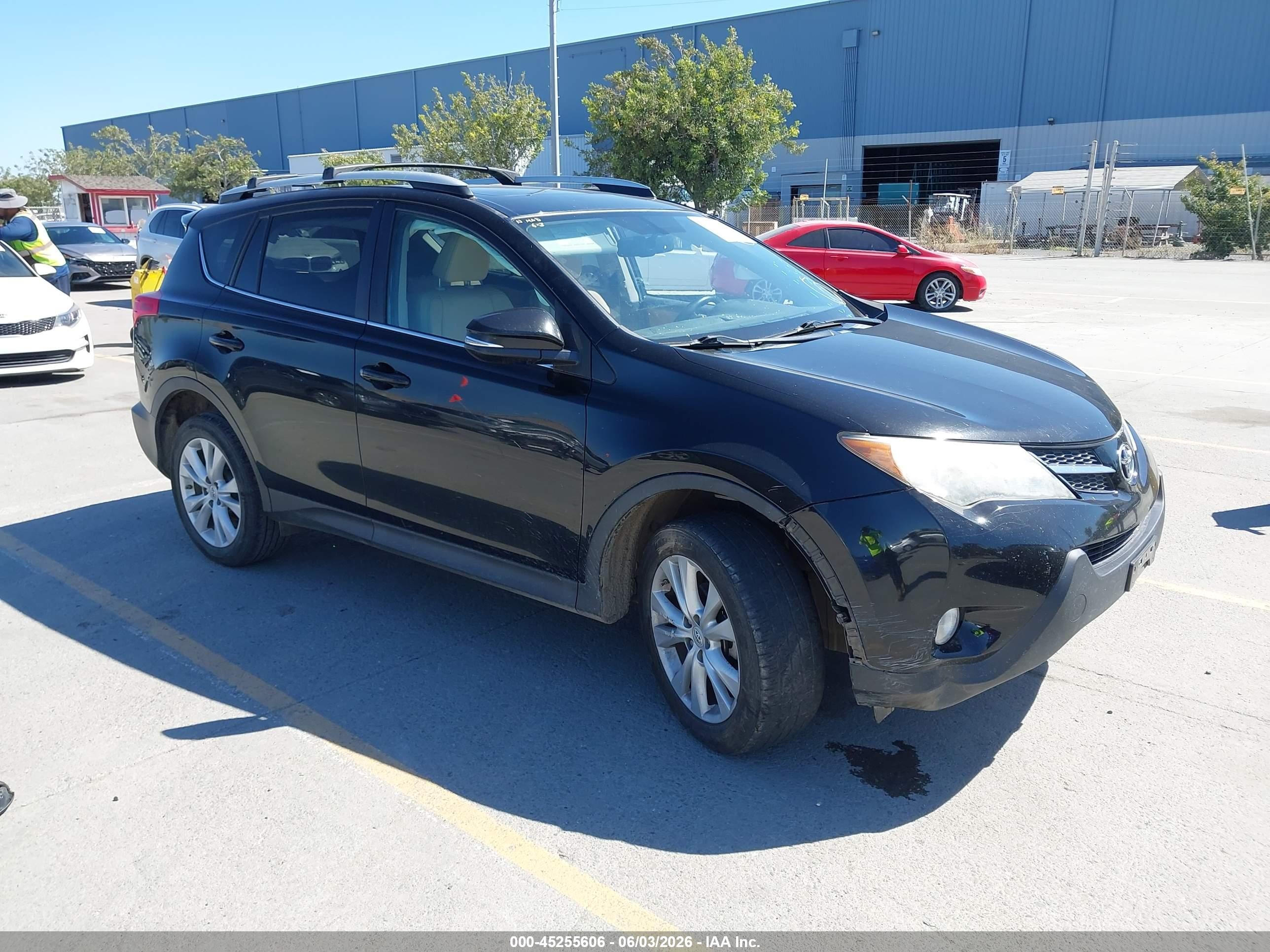 2015 Toyota Rav4 Limited Black vin: 2T3DFREV2FW315556