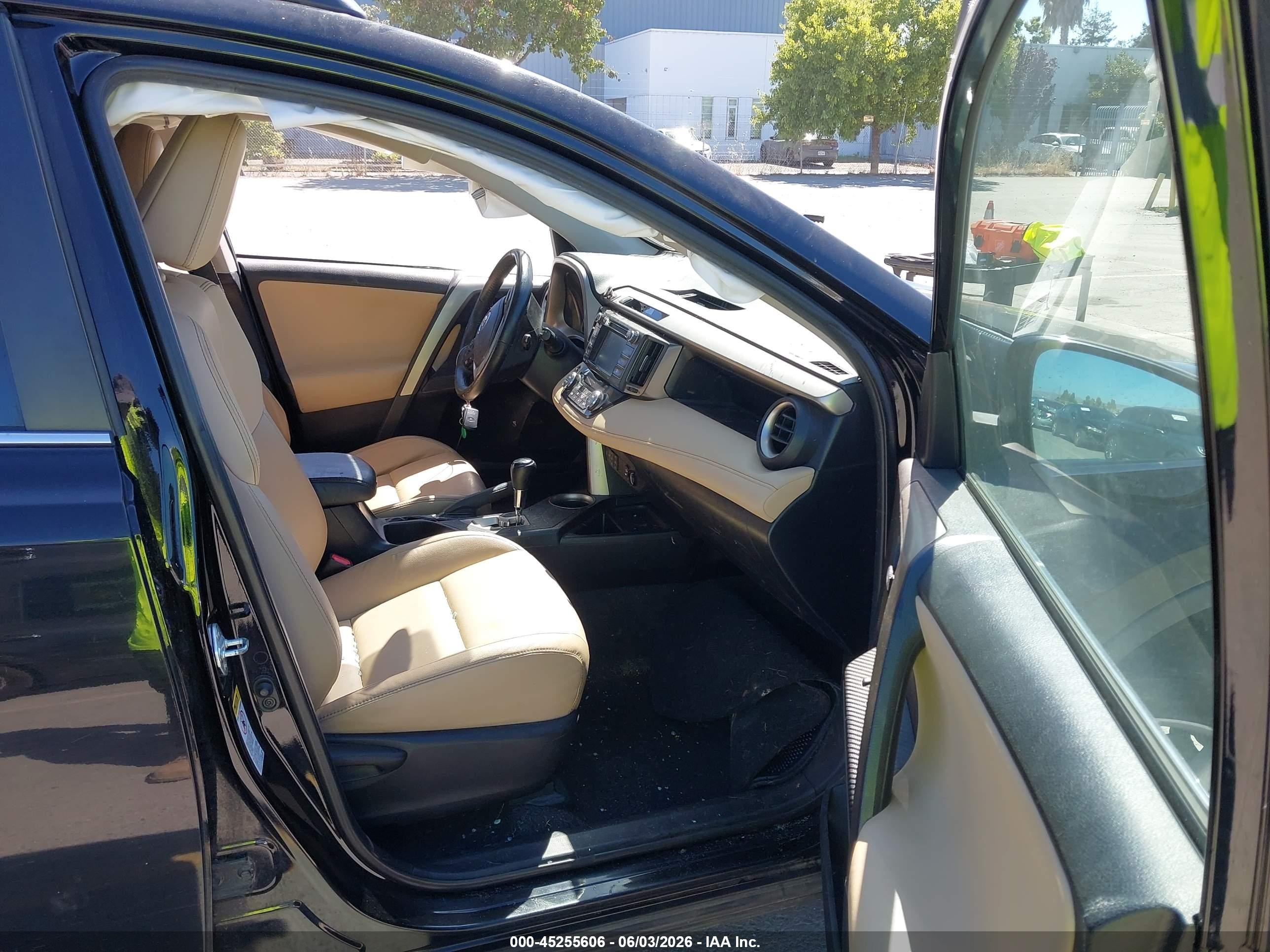 2015 Toyota Rav4 Limited Black vin: 2T3DFREV2FW315556
