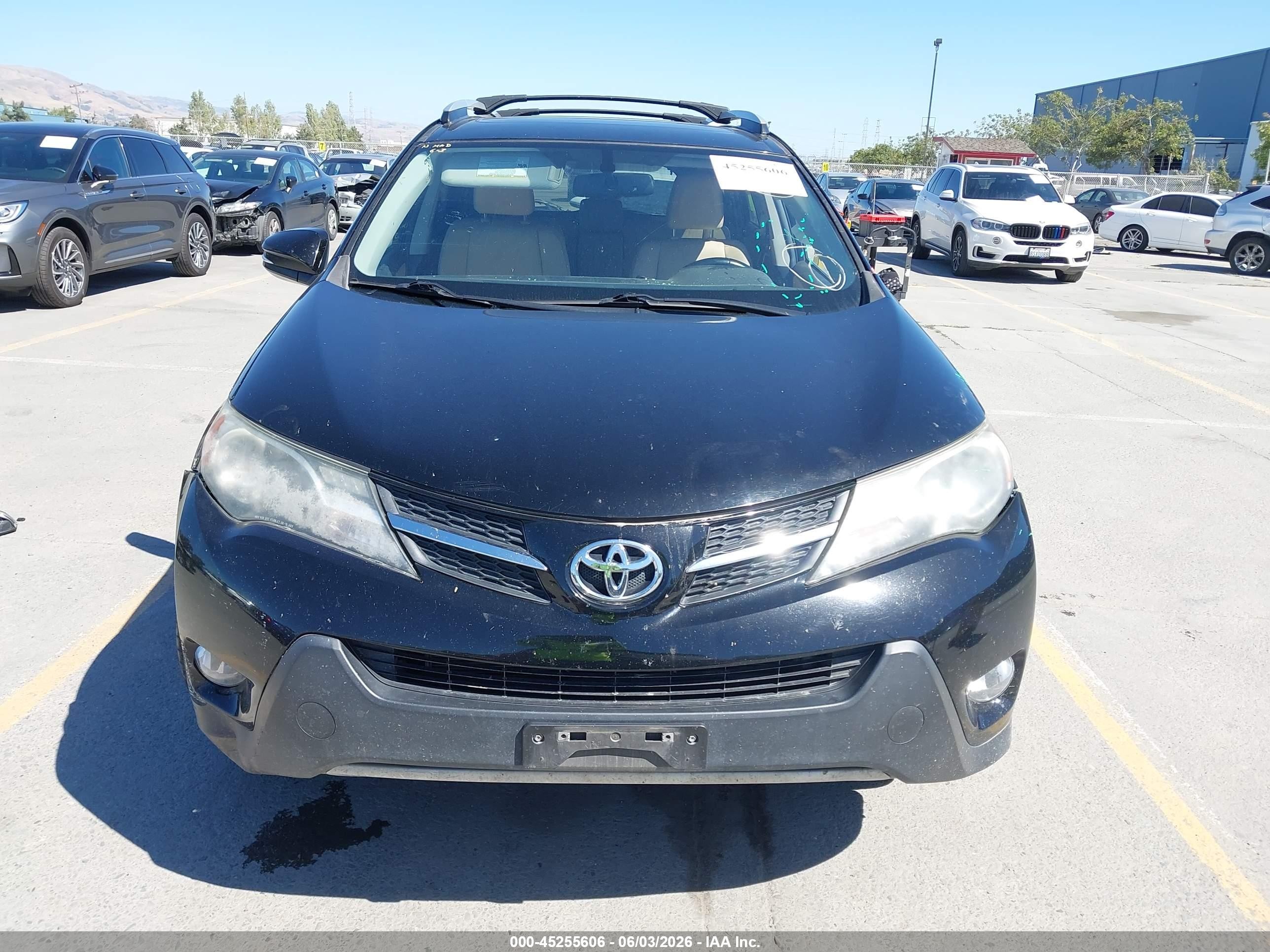 2015 Toyota Rav4 Limited Black vin: 2T3DFREV2FW315556