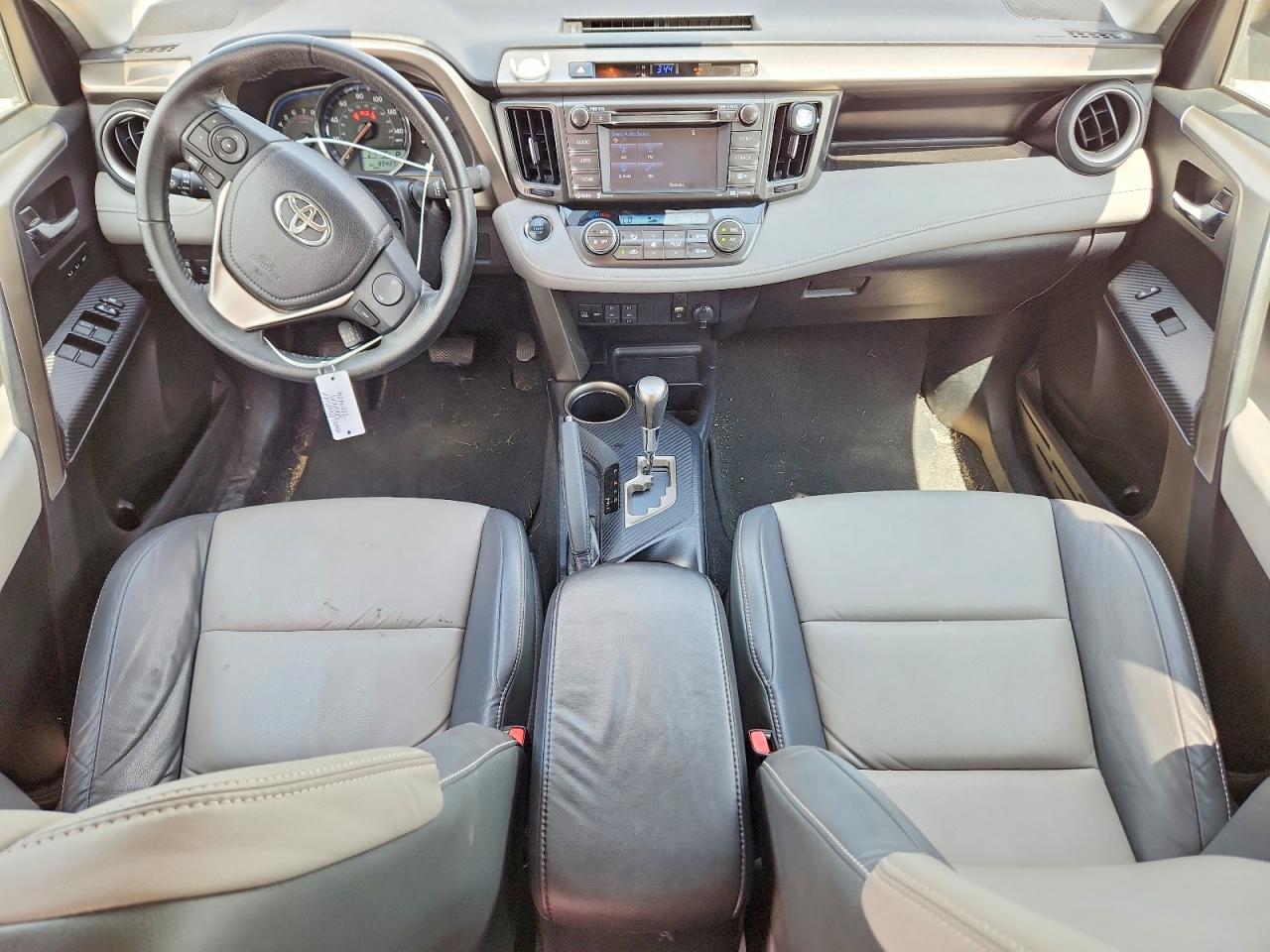 2015 Toyota Rav4 Limited White vin: 2T3DFREV2FW369410
