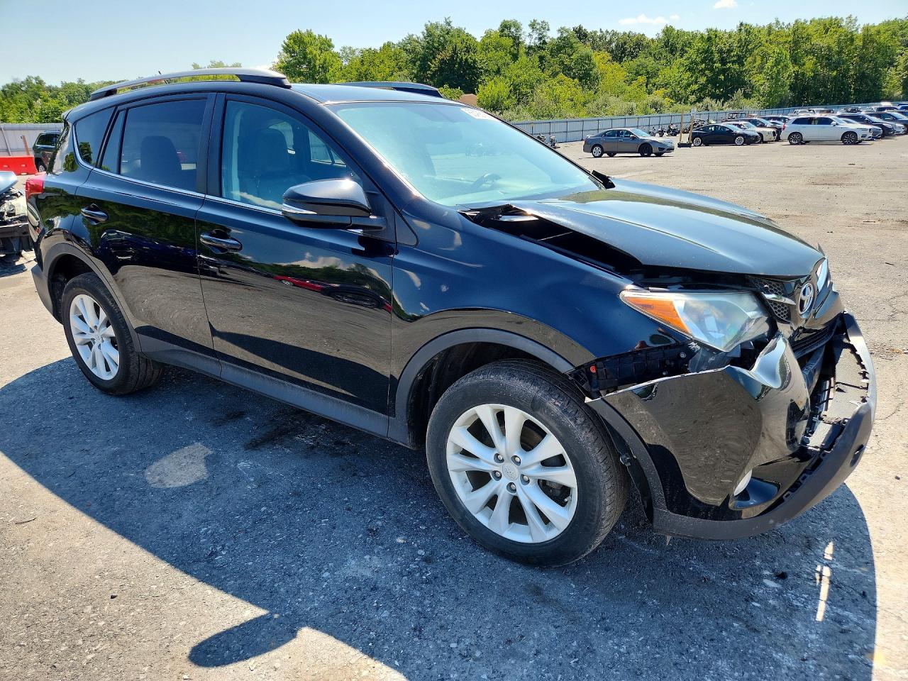 2015 Toyota Rav4 Limited Black vin: 2T3DFREV2FW373361