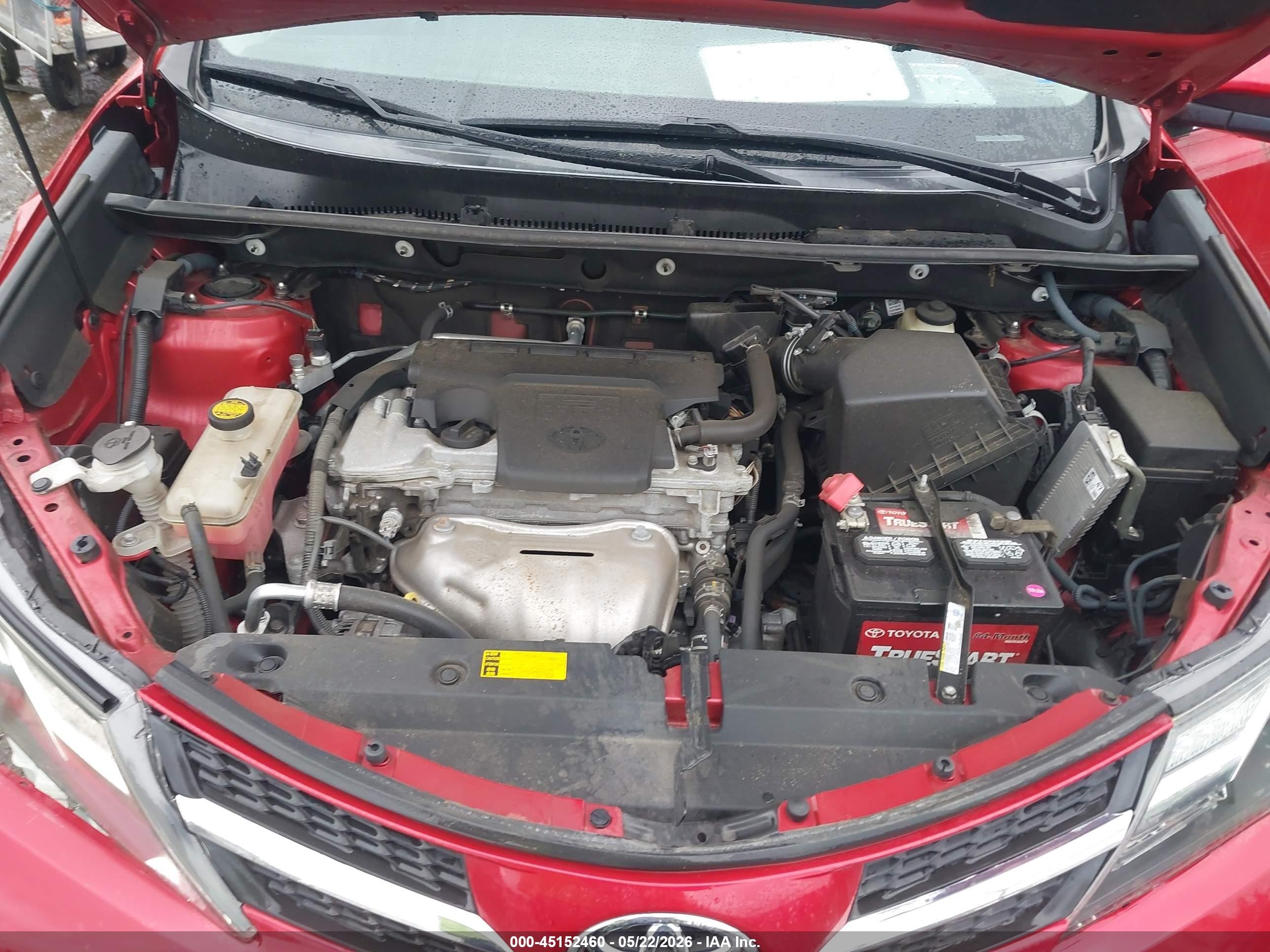2015 Toyota Rav4 Limited Red vin: 2T3DFREV2FW375692