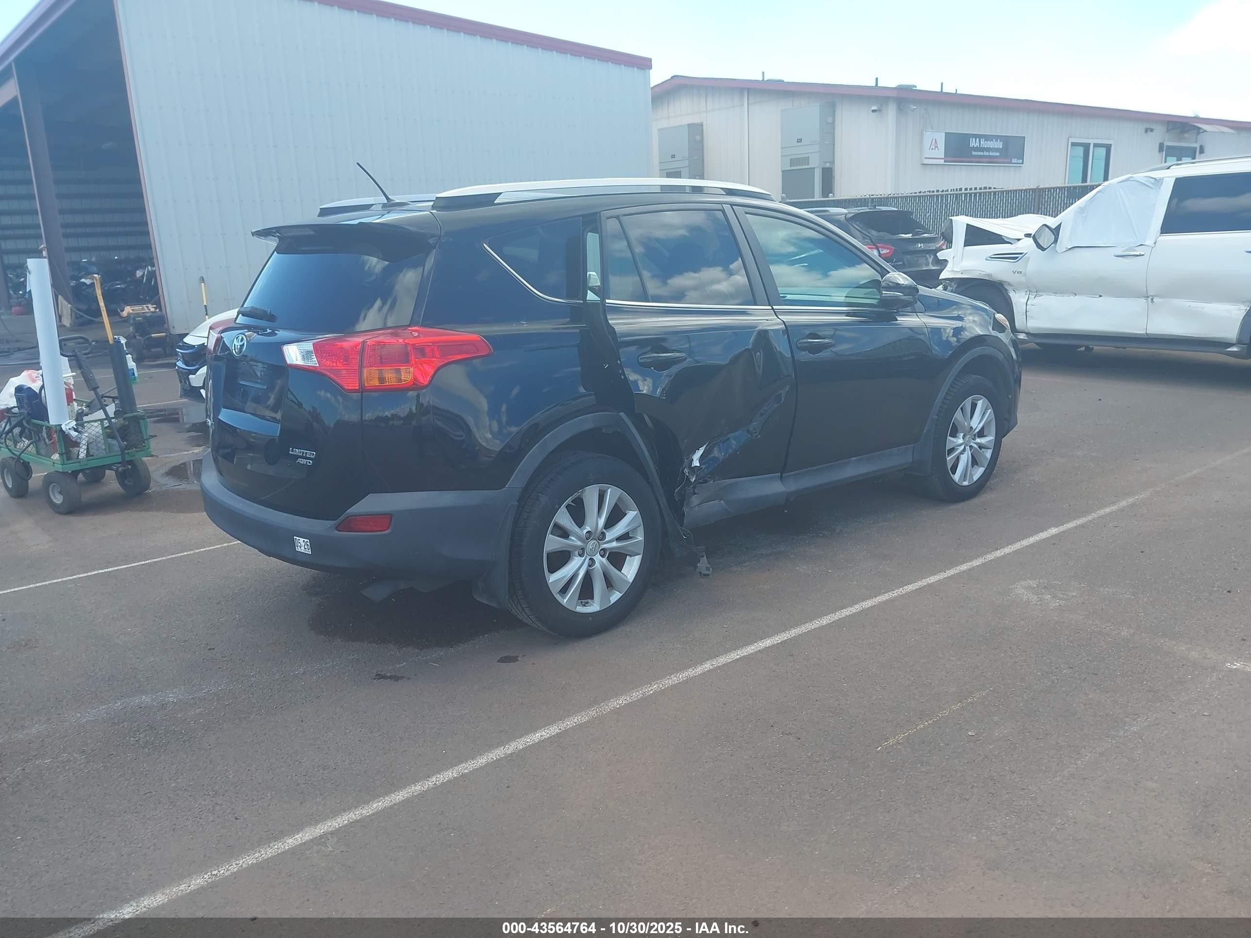 2015 Toyota Rav4 Limited Black vin: 2T3DFREV2FW396283