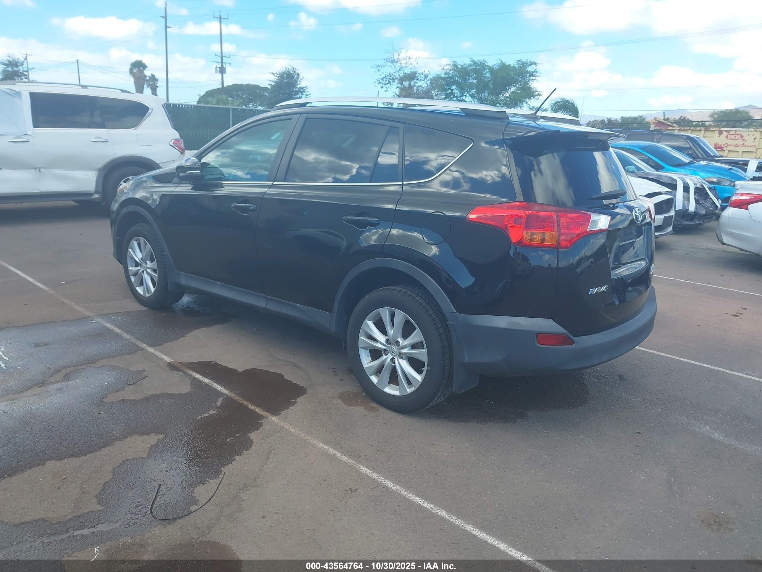 2015 Toyota Rav4 Limited Black vin: 2T3DFREV2FW396283