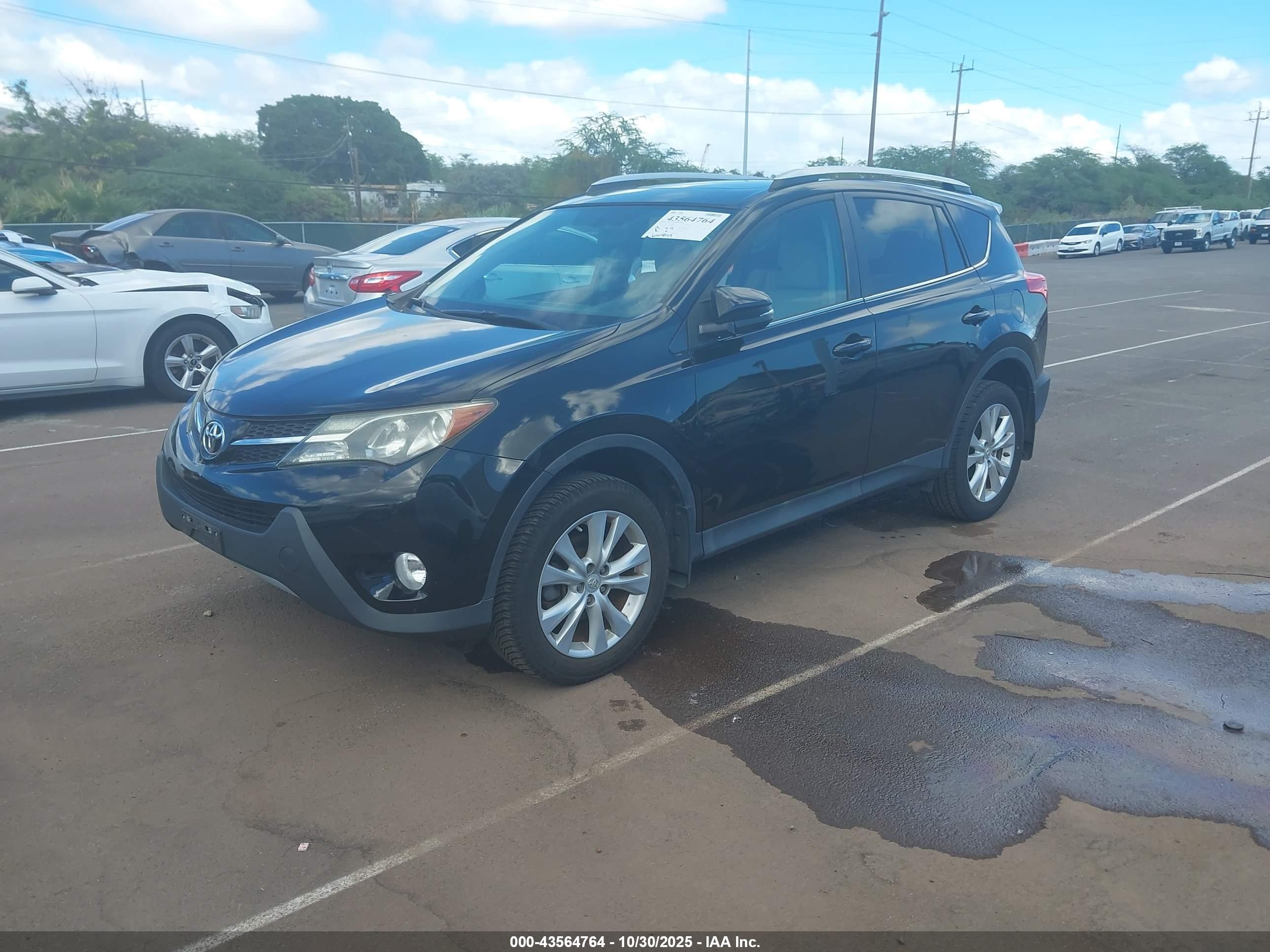 2015 Toyota Rav4 Limited Black vin: 2T3DFREV2FW396283