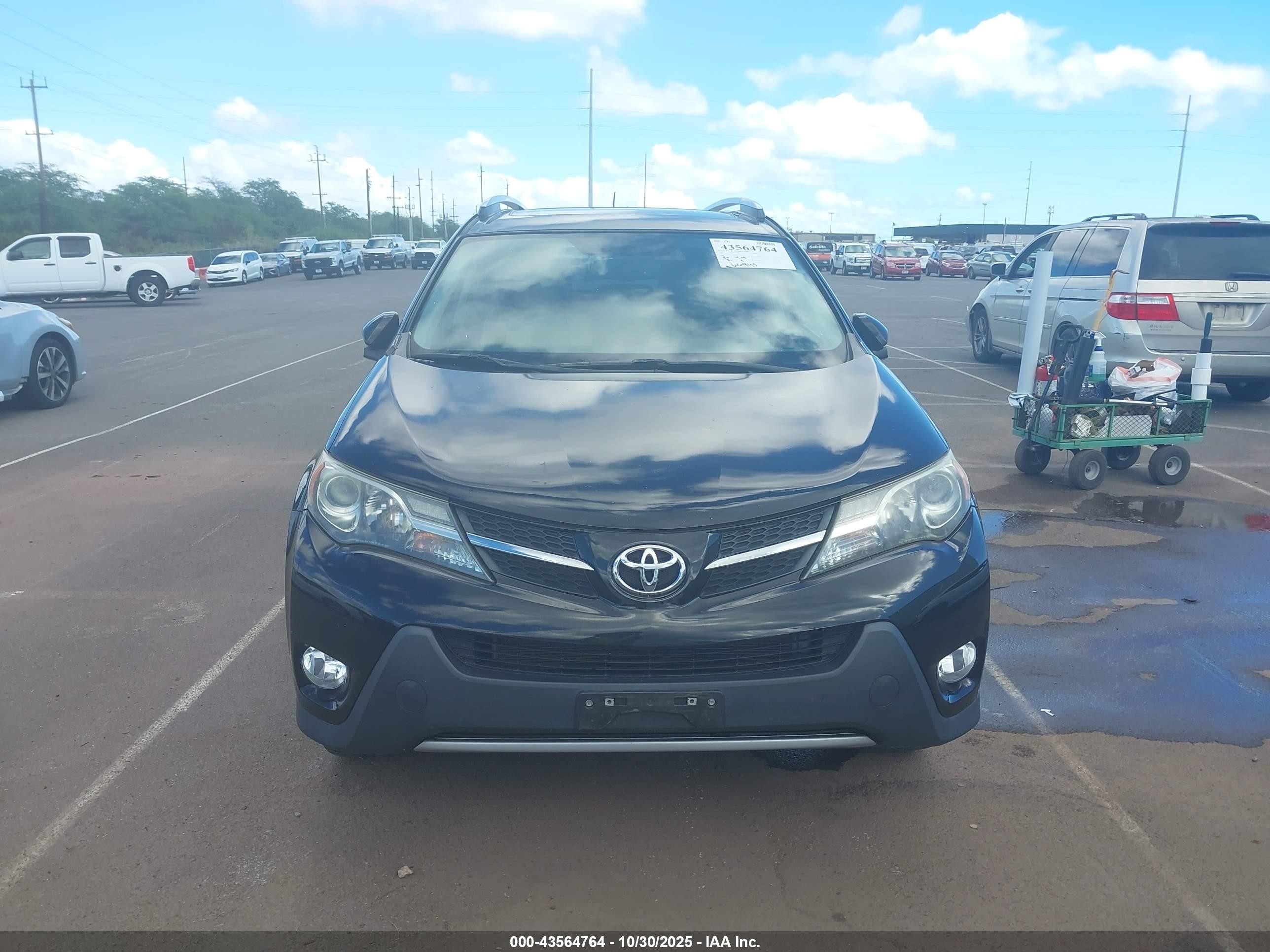2015 Toyota Rav4 Limited Black vin: 2T3DFREV2FW396283