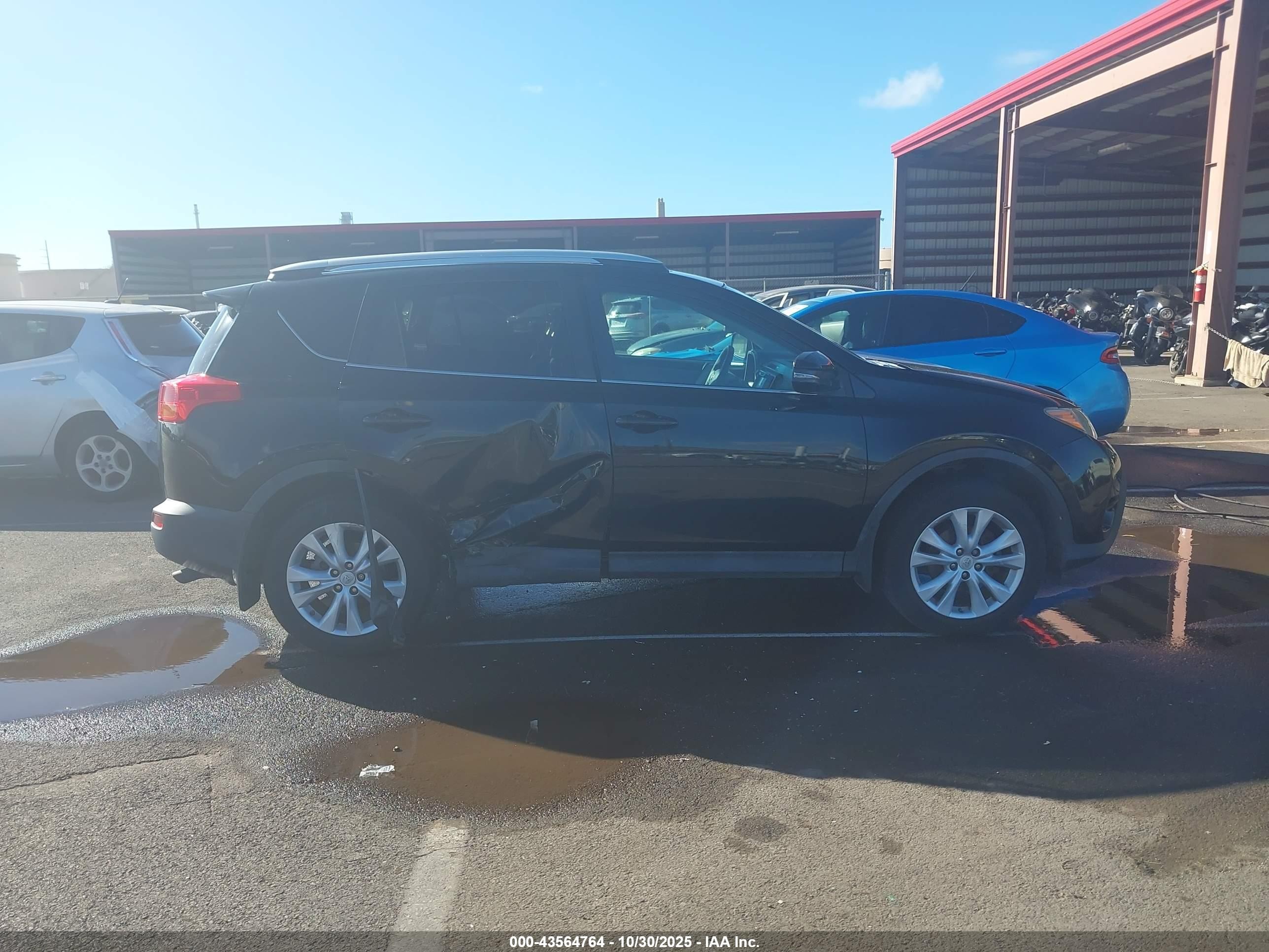 2015 Toyota Rav4 Limited Black vin: 2T3DFREV2FW396283