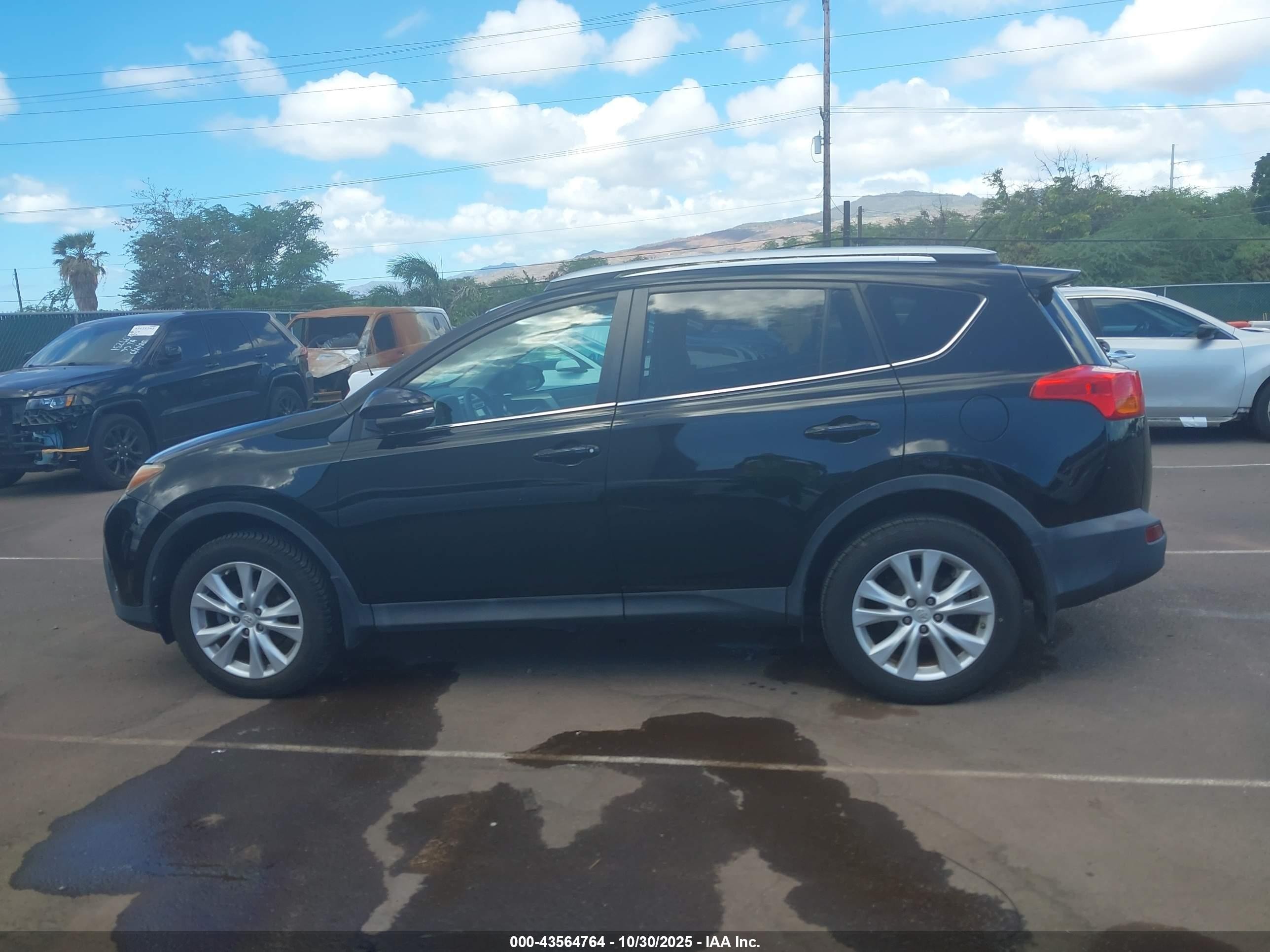 2015 Toyota Rav4 Limited Black vin: 2T3DFREV2FW396283