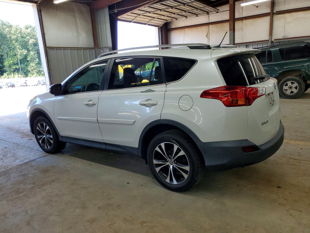 2015 Toyota Rav4 Limited White vin: 2T3DFREV2FW398583