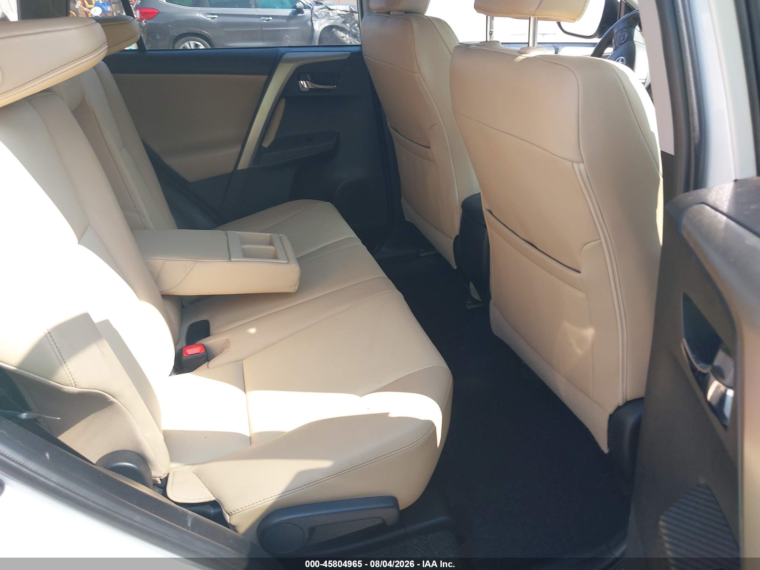 2015 Toyota Rav4 Limited White vin: 2T3DFREV2FW406956