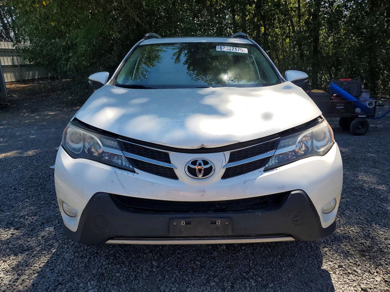 2013 Toyota Rav4 Limited White vin: 2T3DFREV3DW008362