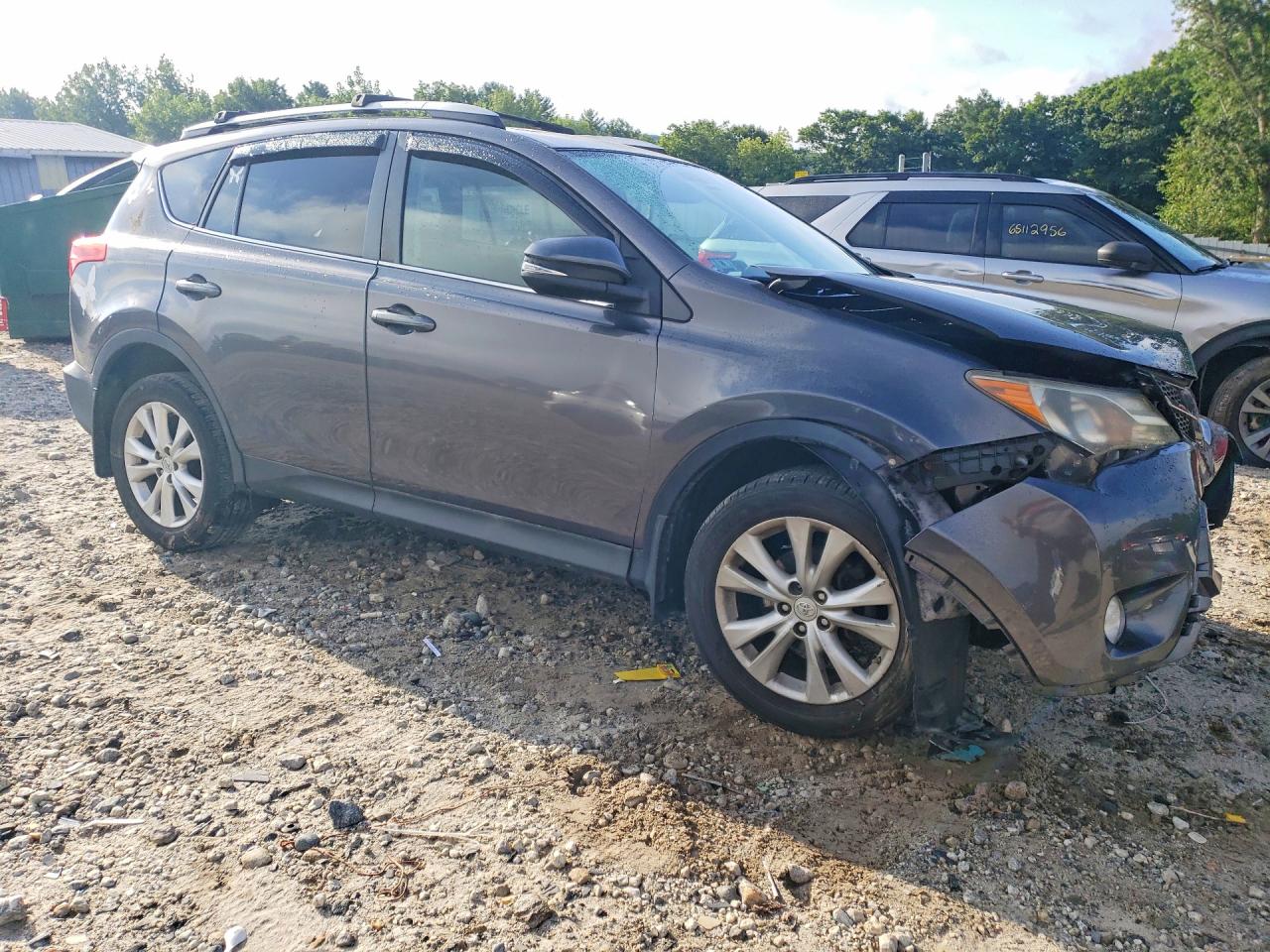 2013 Toyota Rav4 Limited Gray vin: 2T3DFREV3DW010953
