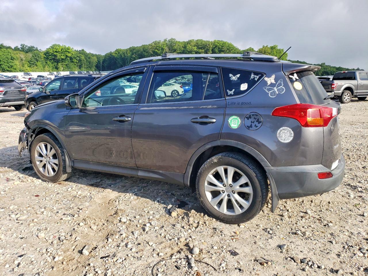 2013 Toyota Rav4 Limited Gray vin: 2T3DFREV3DW010953
