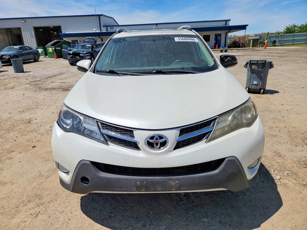 2013 Toyota Rav4 Limited Белый vin: 2T3DFREV3DW090805