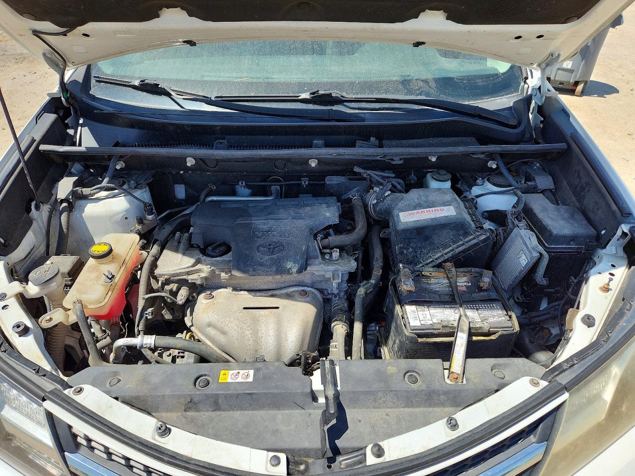 2013 Toyota Rav4 Limited Белый vin: 2T3DFREV3DW090805