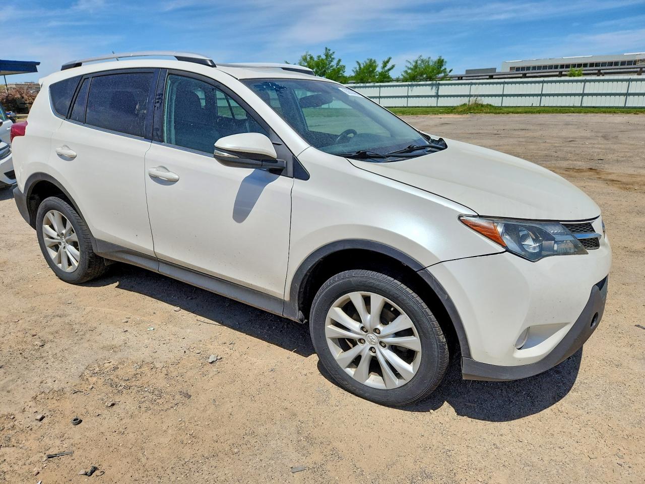2013 Toyota Rav4 Limited Белый vin: 2T3DFREV3DW090805