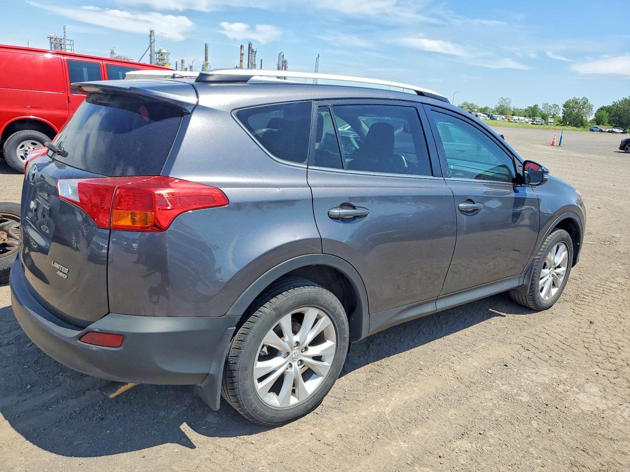 2013 Toyota Rav4 Limited Gray vin: 2T3DFREV3DW109112