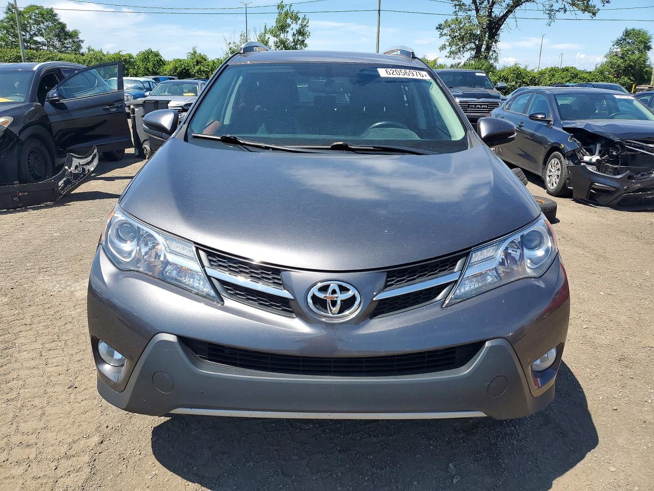 2013 Toyota Rav4 Limited Gray vin: 2T3DFREV3DW109112