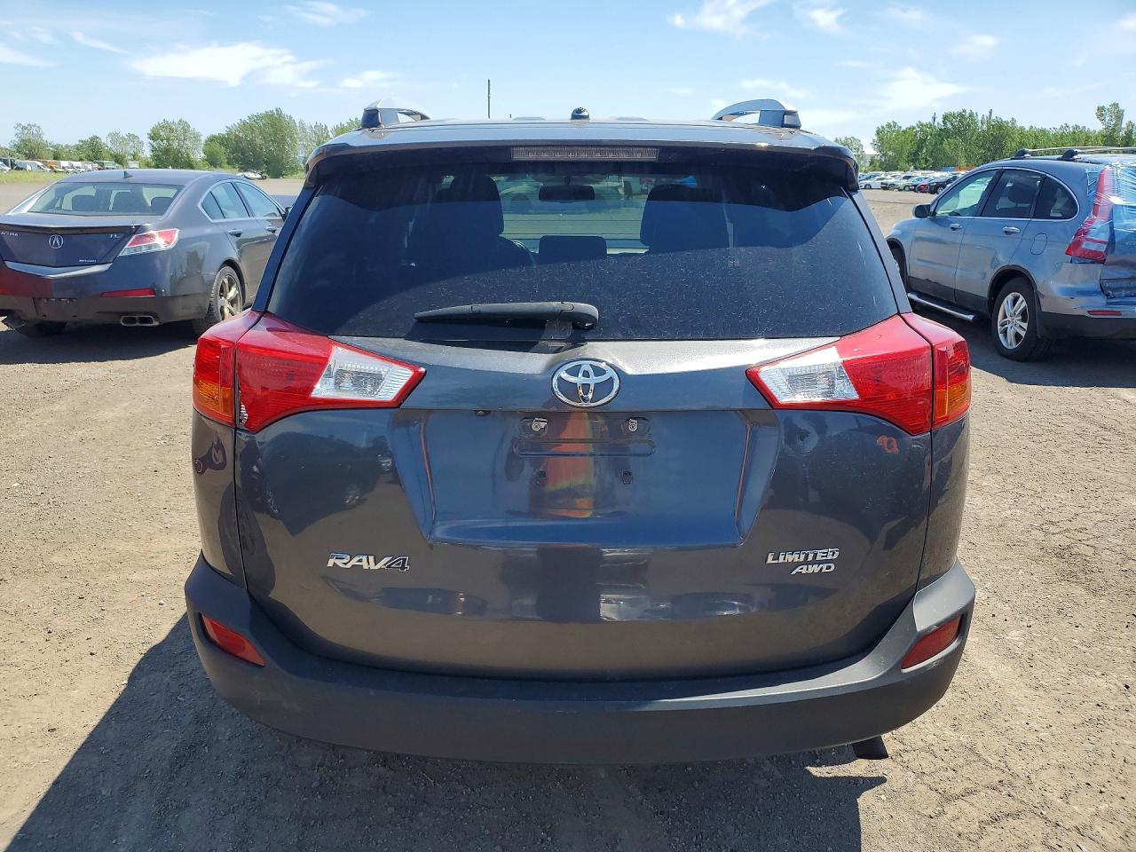 2013 Toyota Rav4 Limited Gray vin: 2T3DFREV3DW109112