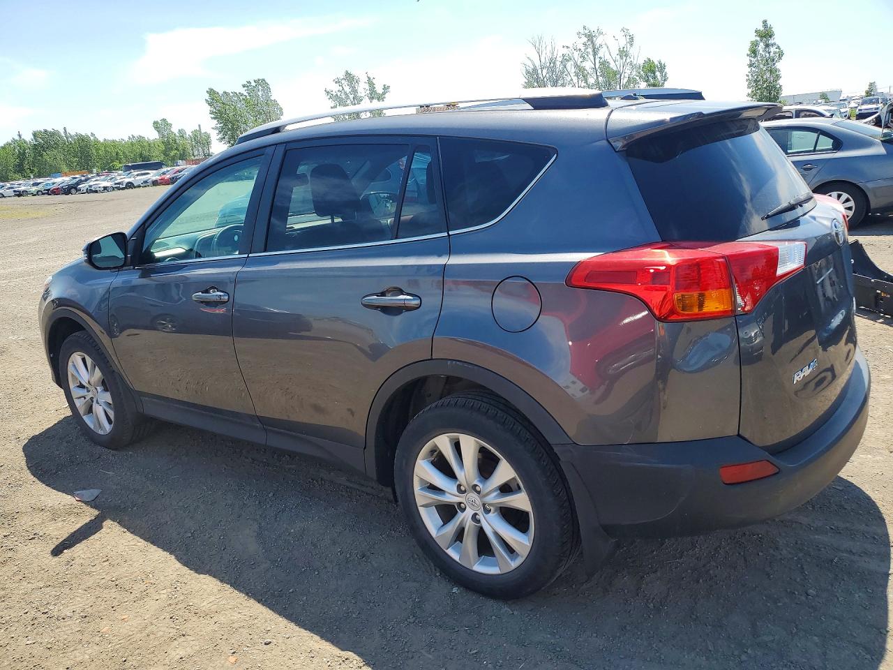 2013 Toyota Rav4 Limited Gray vin: 2T3DFREV3DW109112