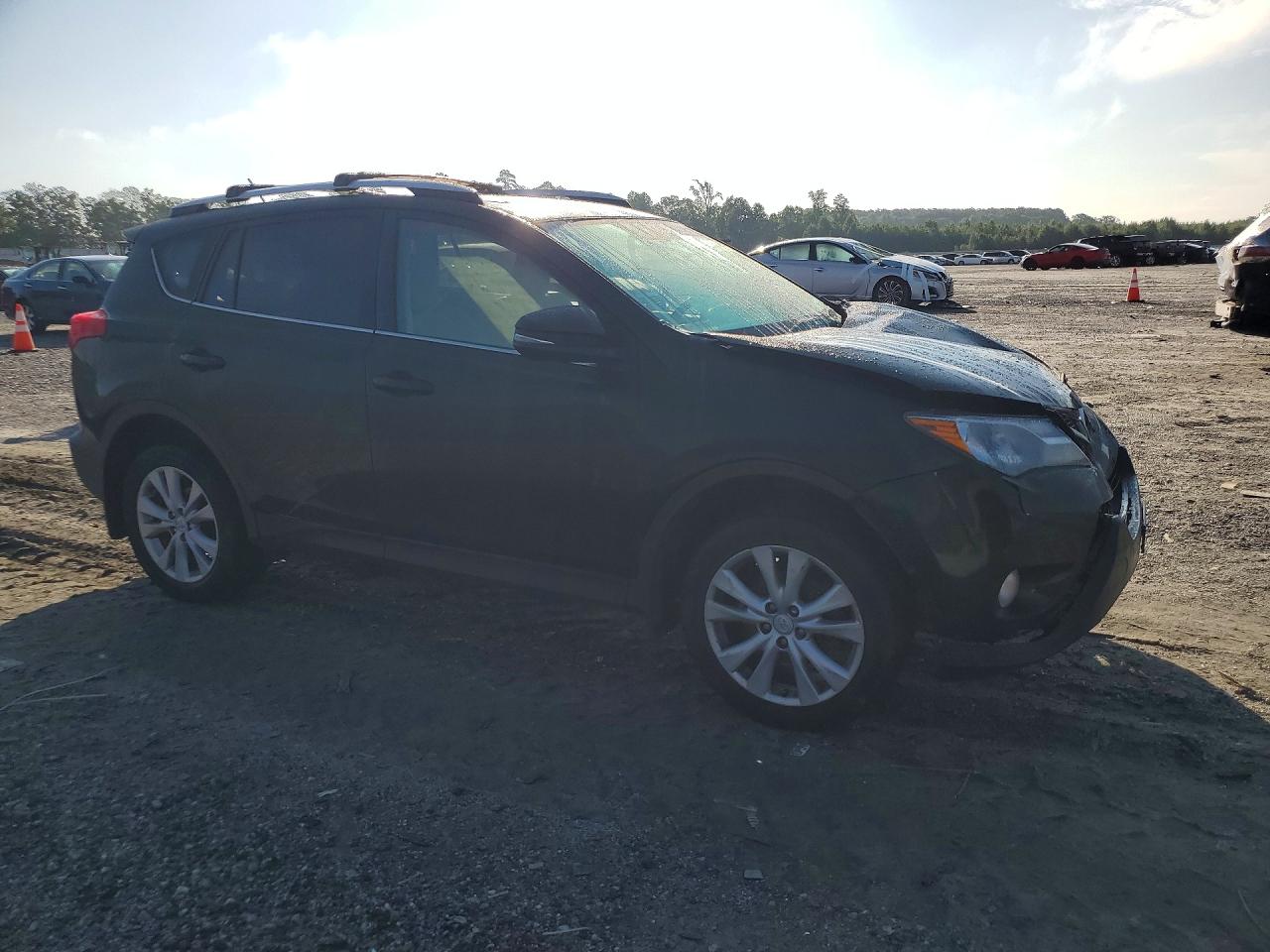 2013 Toyota Rav4 Limited Green vin: 2T3DFREV3DW115010