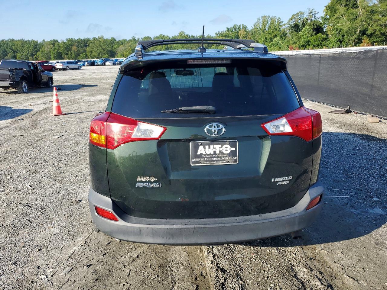 2013 Toyota Rav4 Limited Green vin: 2T3DFREV3DW115010