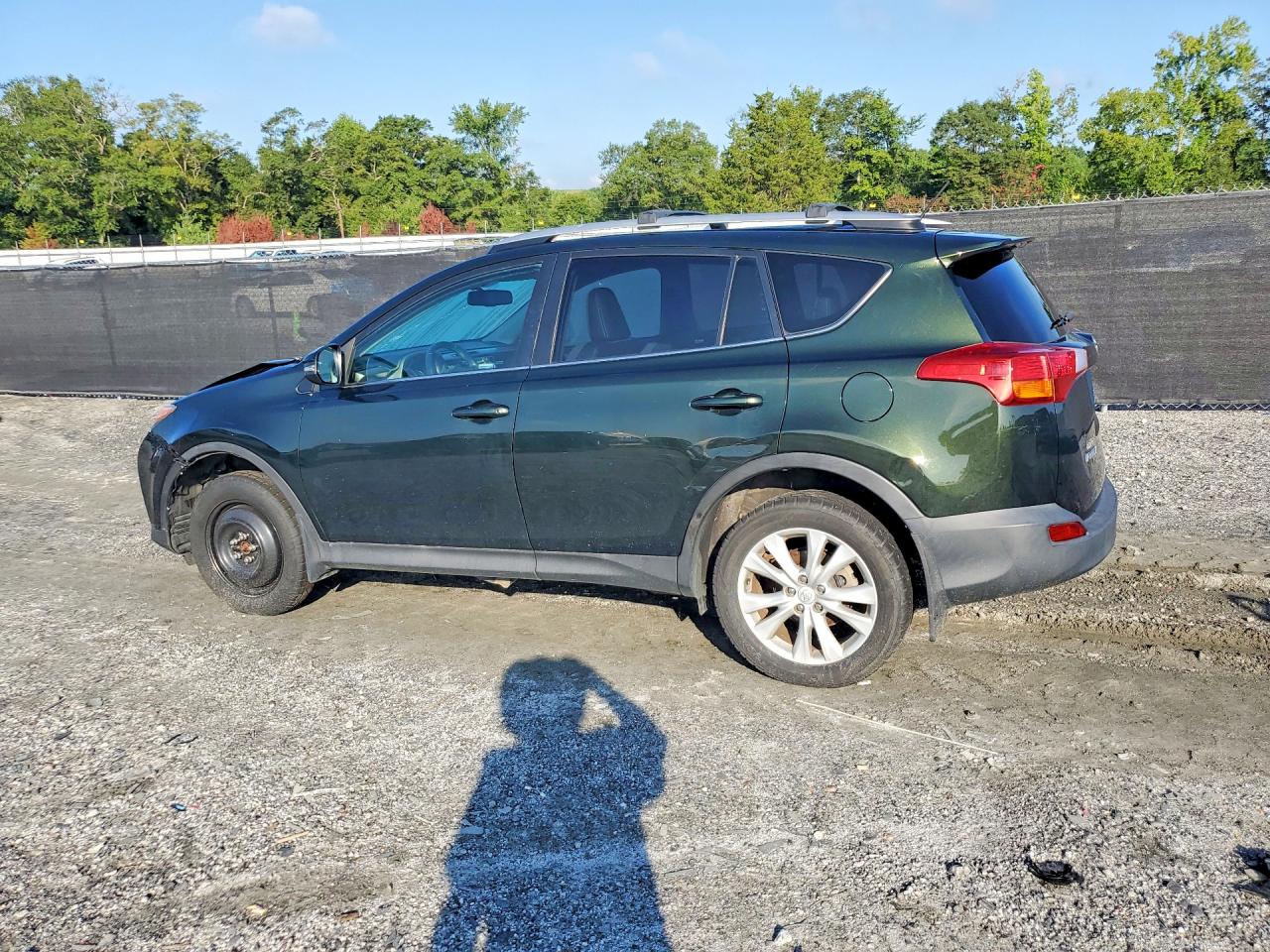 2013 Toyota Rav4 Limited Green vin: 2T3DFREV3DW115010