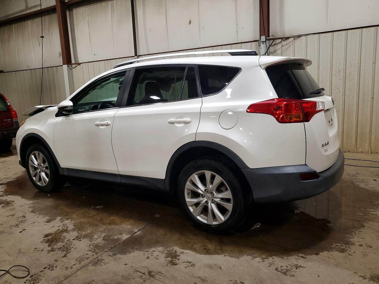 2014 Toyota Rav4 Limited White vin: 2T3DFREV3EW138787