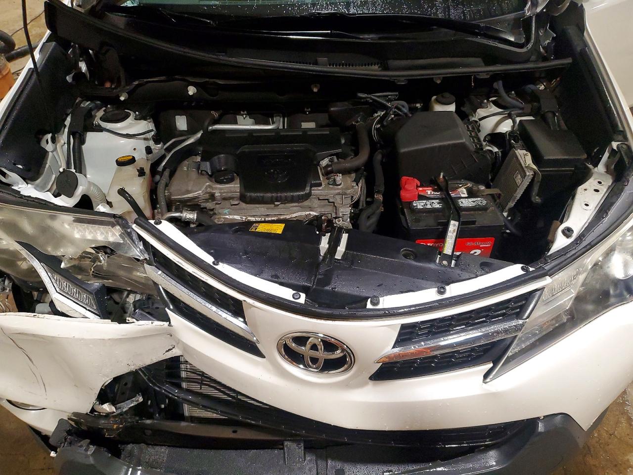 2014 Toyota Rav4 Limited White vin: 2T3DFREV3EW138787