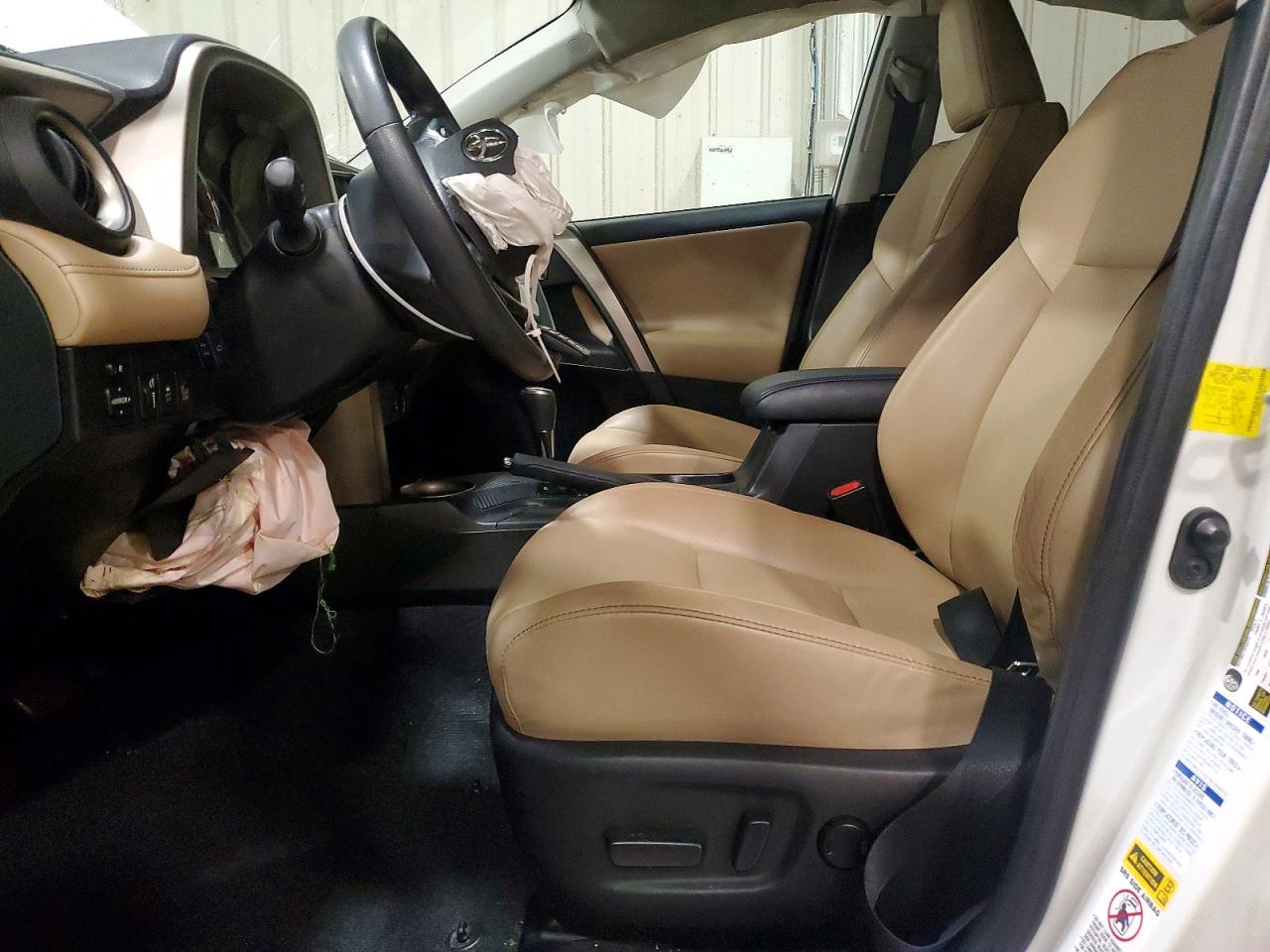 2014 Toyota Rav4 Limited White vin: 2T3DFREV3EW138787
