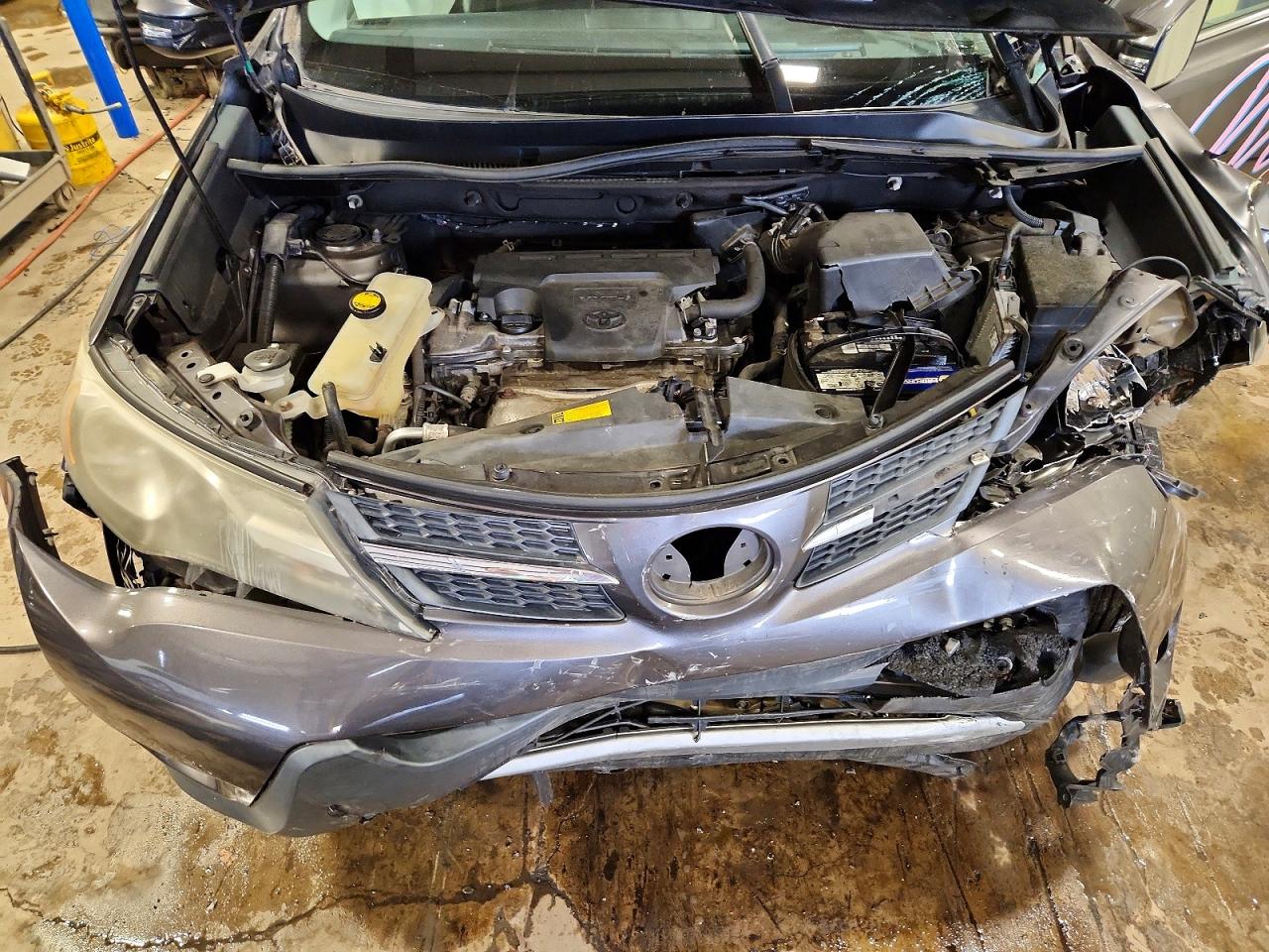 2014 Toyota Rav4 Limited Серый vin: 2T3DFREV3EW143973
