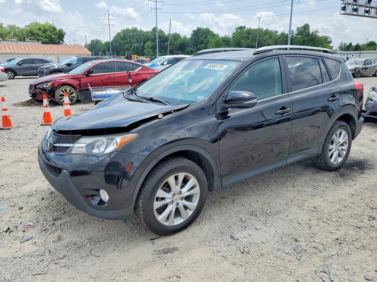 2014 Toyota Rav4 Limited Черный vin: 2T3DFREV3EW159509