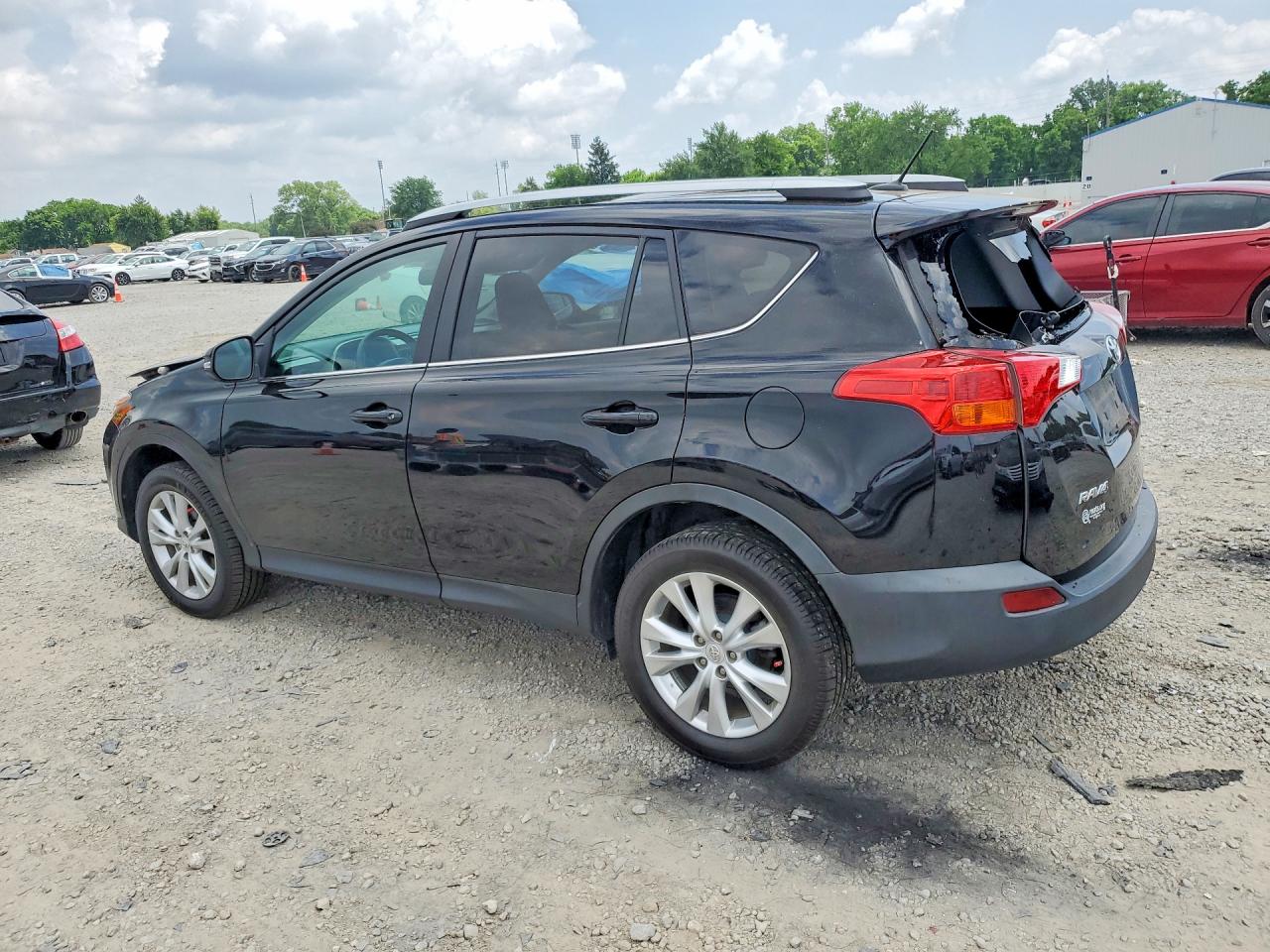 2014 Toyota Rav4 Limited Черный vin: 2T3DFREV3EW159509