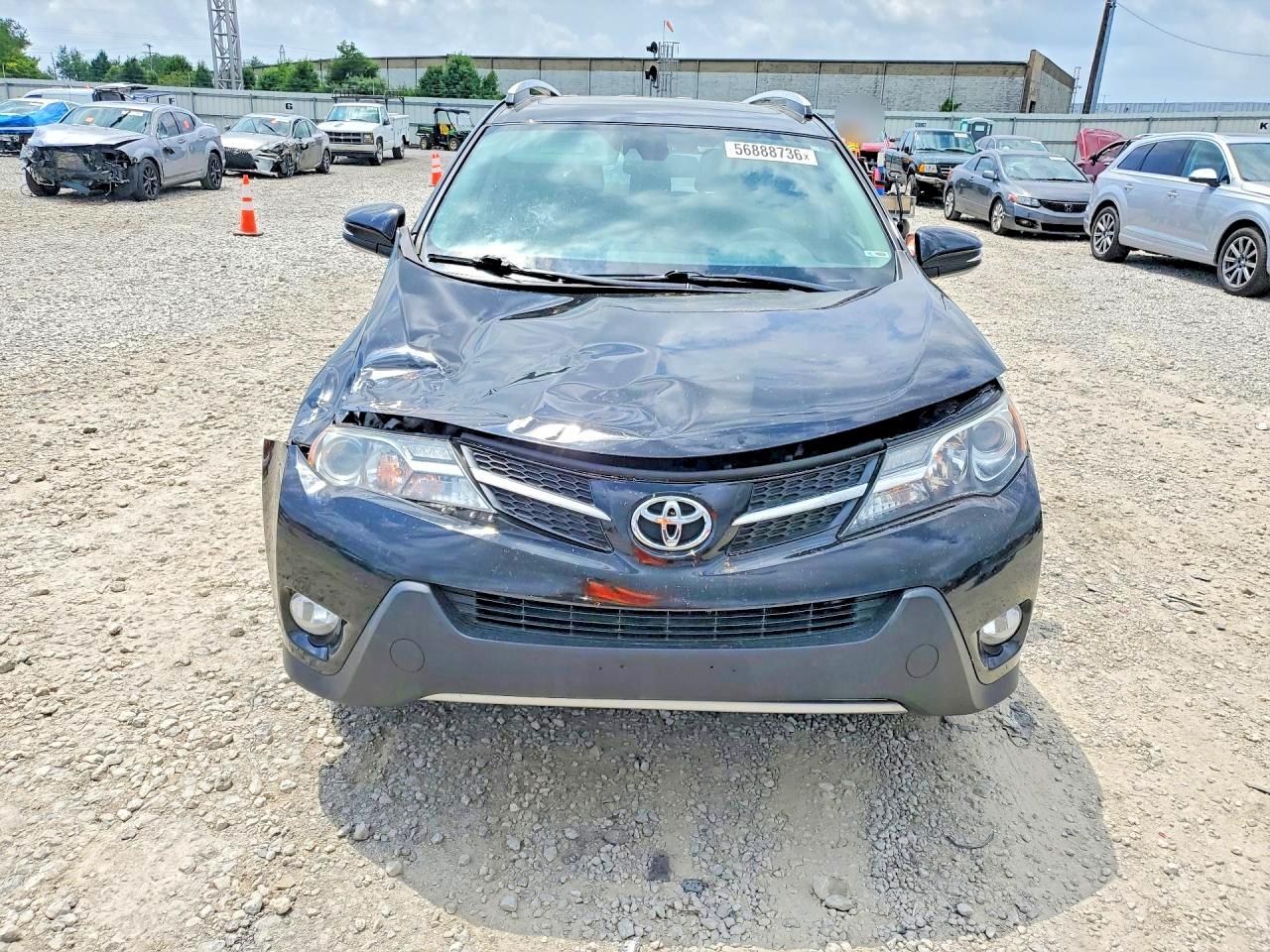 2014 Toyota Rav4 Limited Черный vin: 2T3DFREV3EW159509