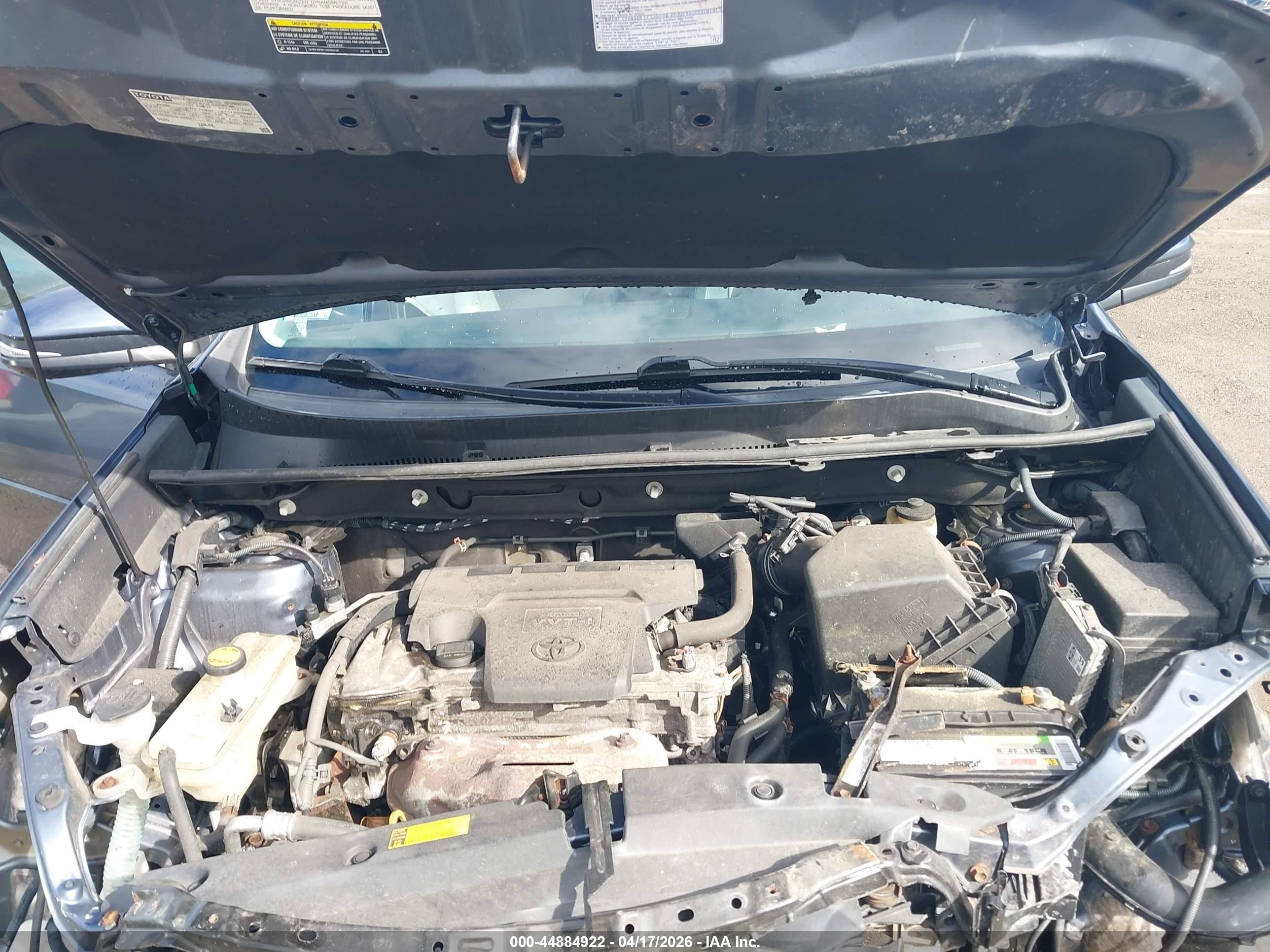 2014 Toyota Rav4 Limited Серый vin: 2T3DFREV3EW174141