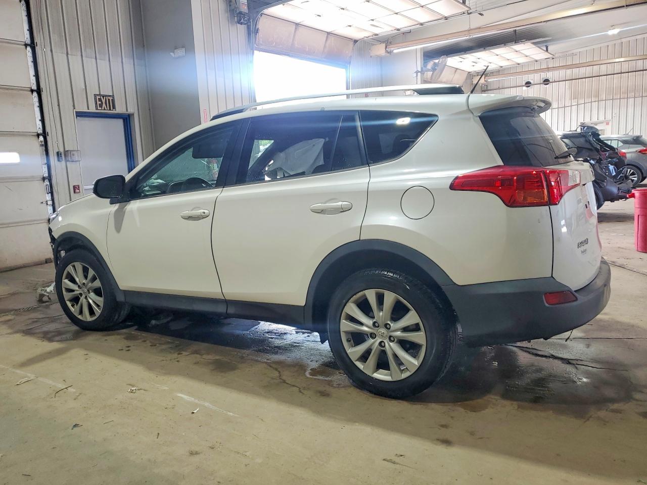 2014 Toyota Rav4 Limited White vin: 2T3DFREV3EW175659