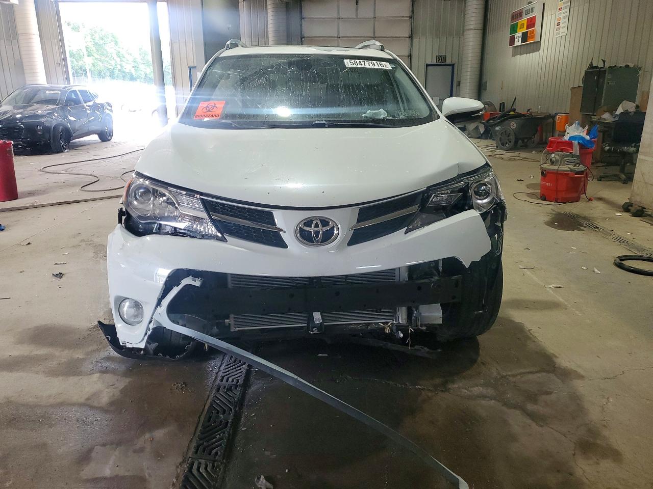 2014 Toyota Rav4 Limited White vin: 2T3DFREV3EW175659